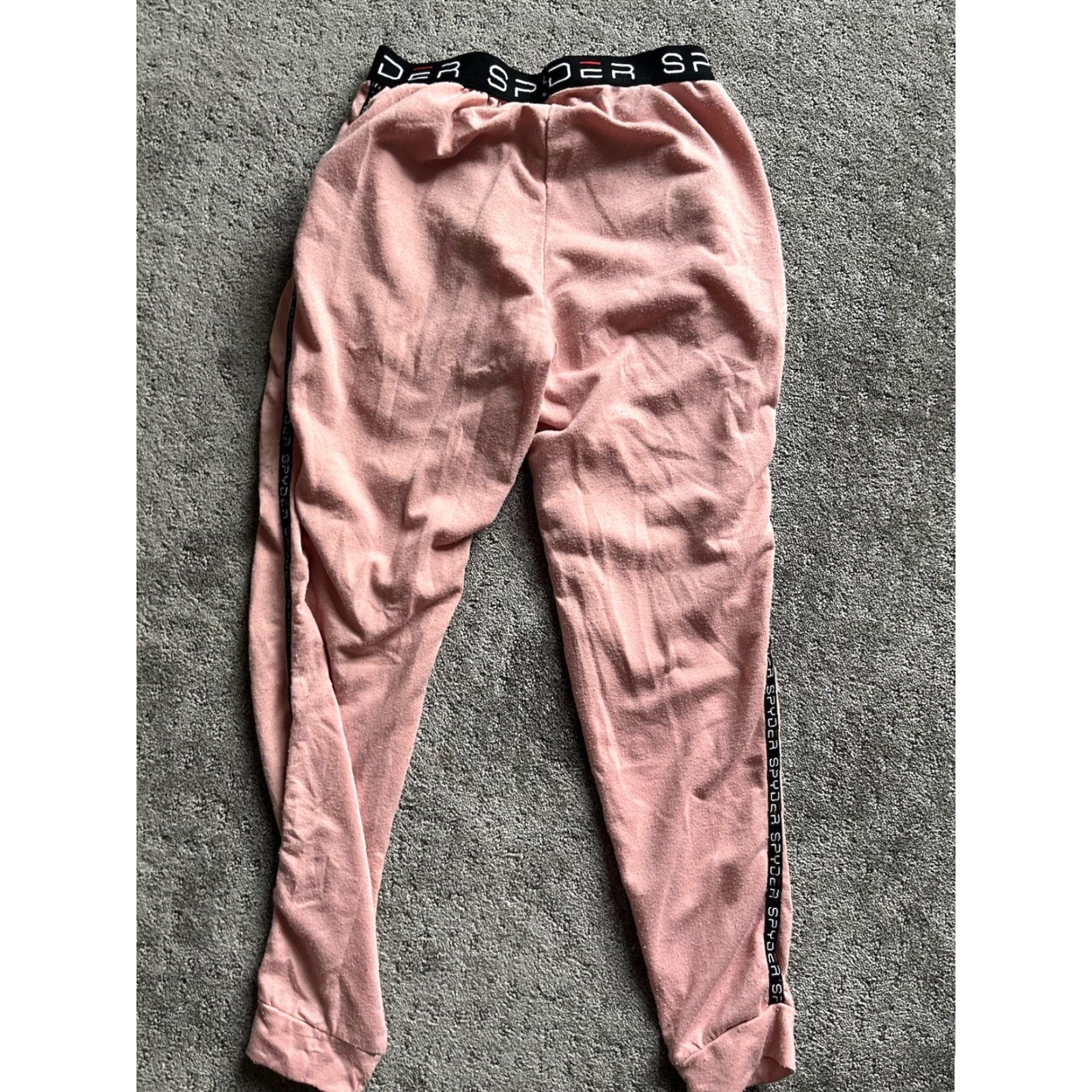 Spyder Spyder Track Pants Women S Pink Spellout Waistband Activewear Athleisure | Pants | Regular | Pink | Spyder | 90s/Modern? Size 28" / US 6 / IT 42 - 3 Thumbnail