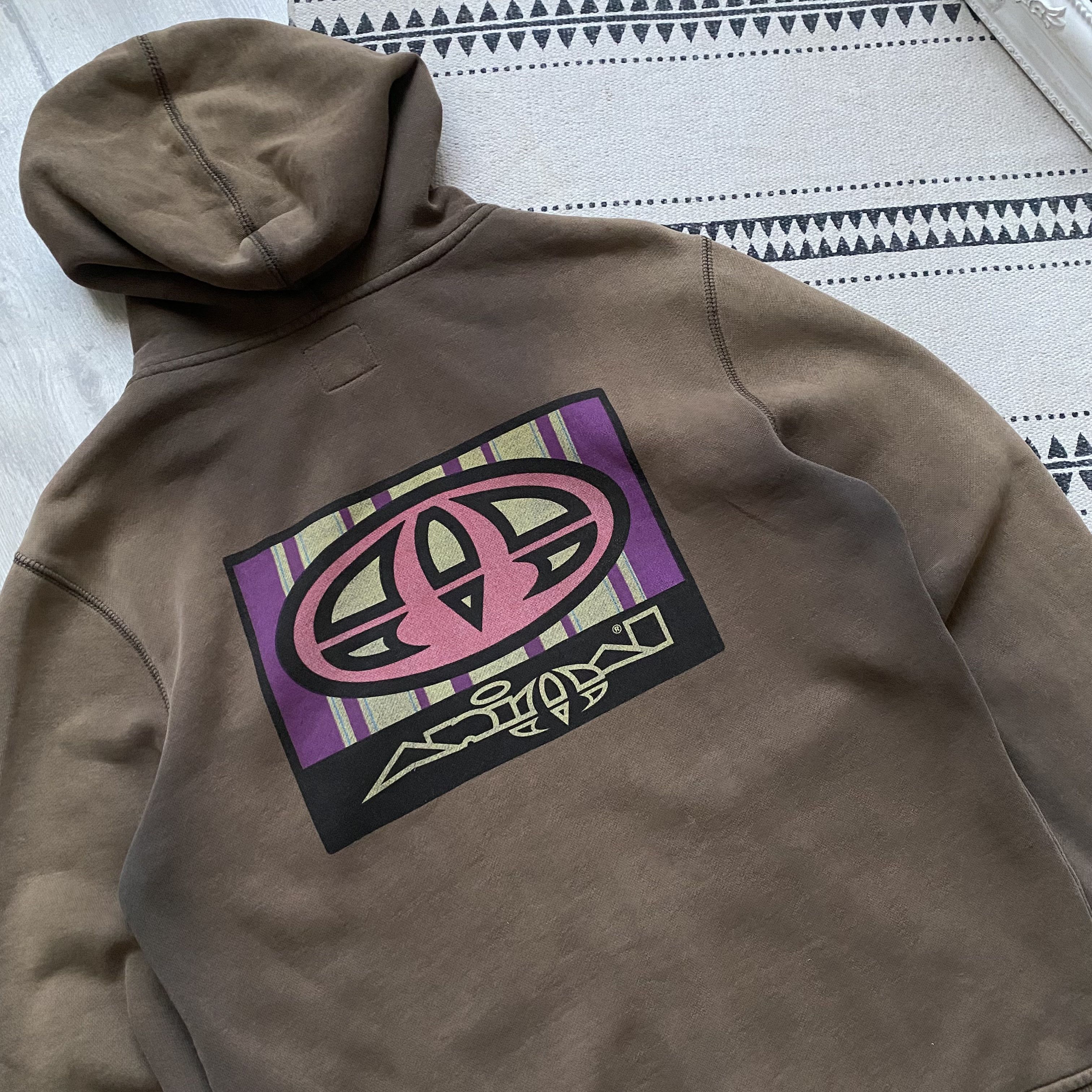 Hook-Ups 🛹 Vintage 90s Faded Skater Animal hoodie Y2K Big logo Size US S / EU 44-46 / 1 - 11 Thumbnail