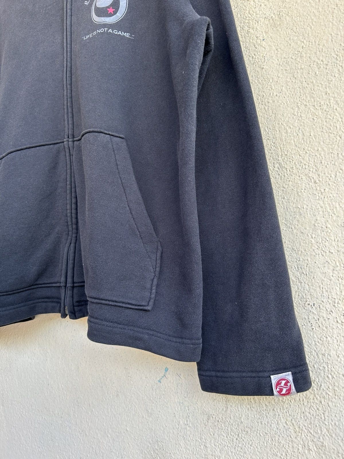 Japanese Brand Tokyo Tattooing Lifeunderzen Zip Up Hoodie Size US L / EU 52-54 / 3 - 6 Thumbnail