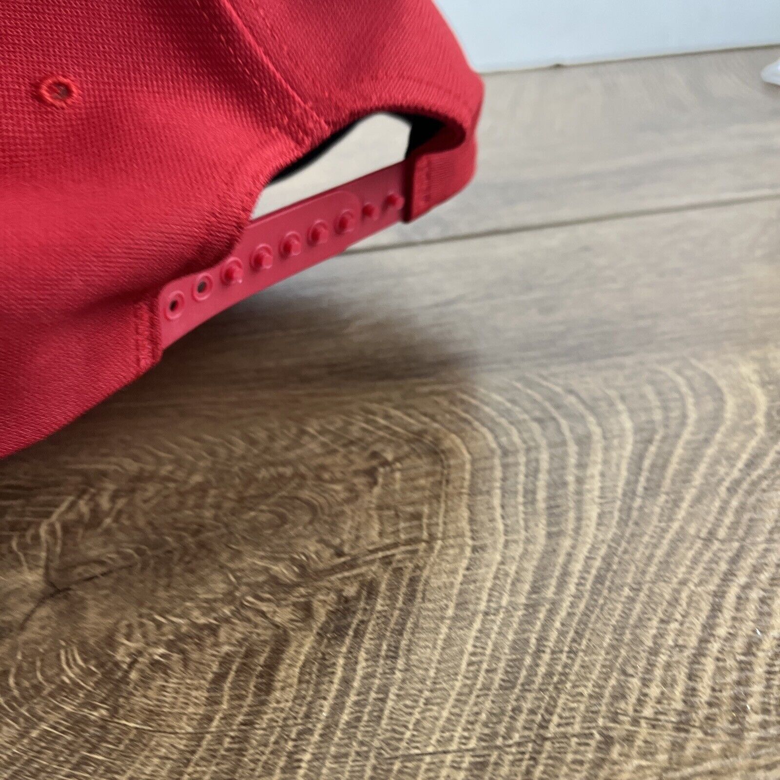 Other Red Trucker Baseball Hat Red Hat Adjustable Adult Size Hat R Size ONE SIZE - 8 Thumbnail