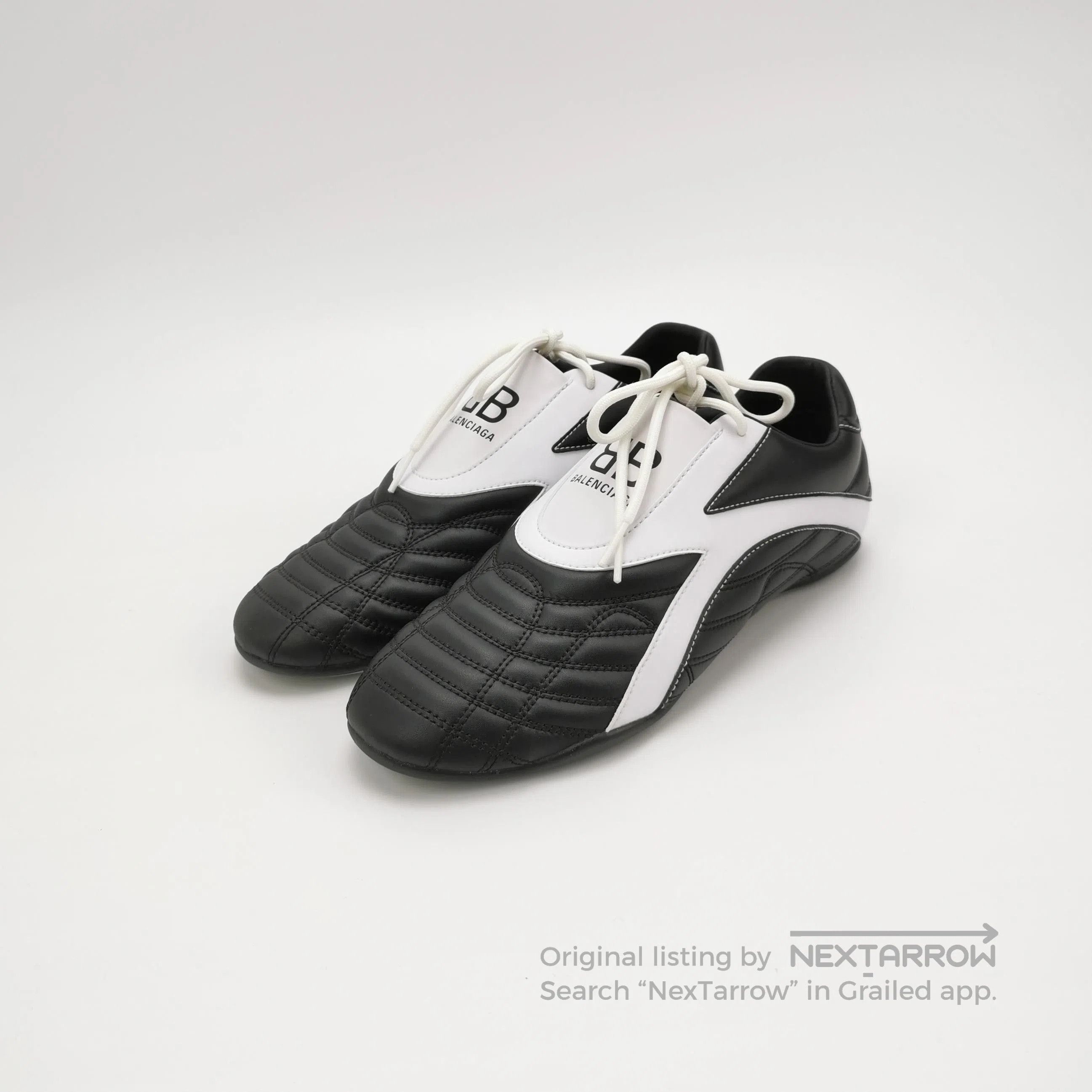 Balenciaga Balenciaga Track BB Logo Black White Casual Shoes 40. Size US 7 / EU 40 - 1 Thumbnail