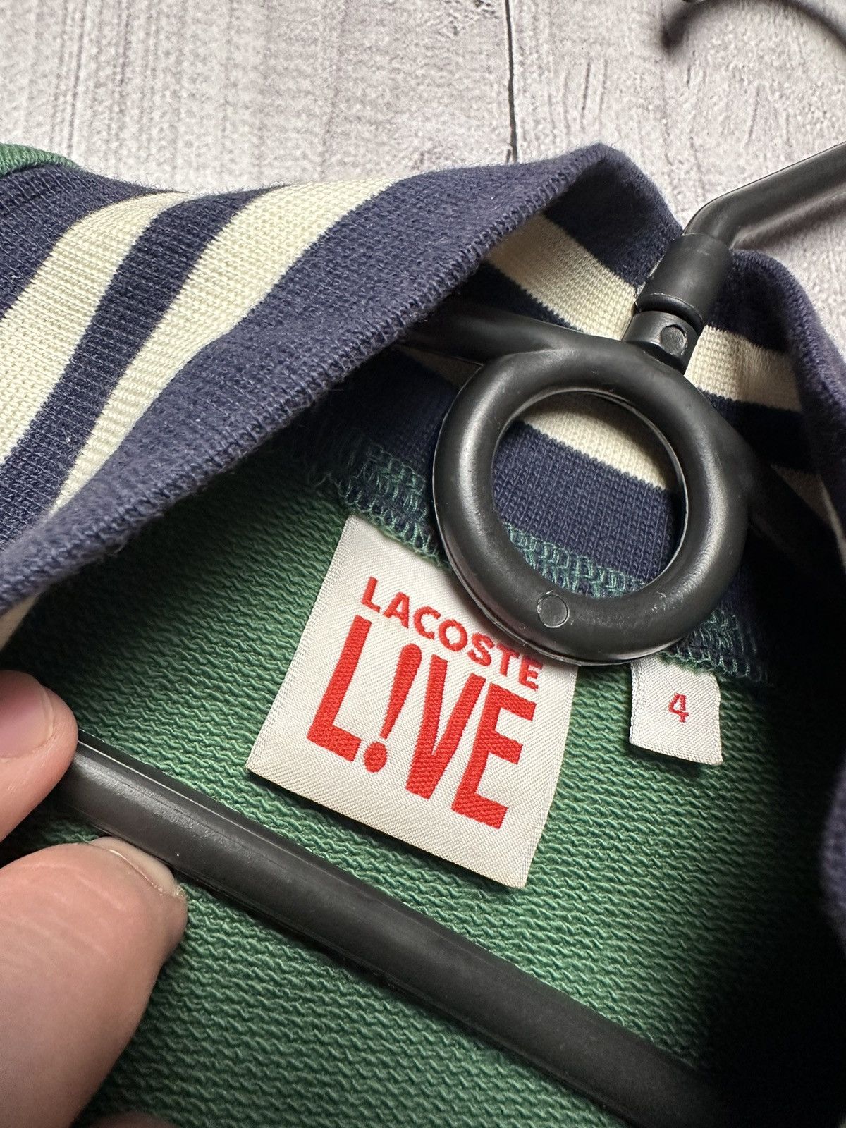 Lacoste × Vintage Lacoste green jacket size M logo crocodile Size US M / EU 48-50 / 2 - 4 Thumbnail