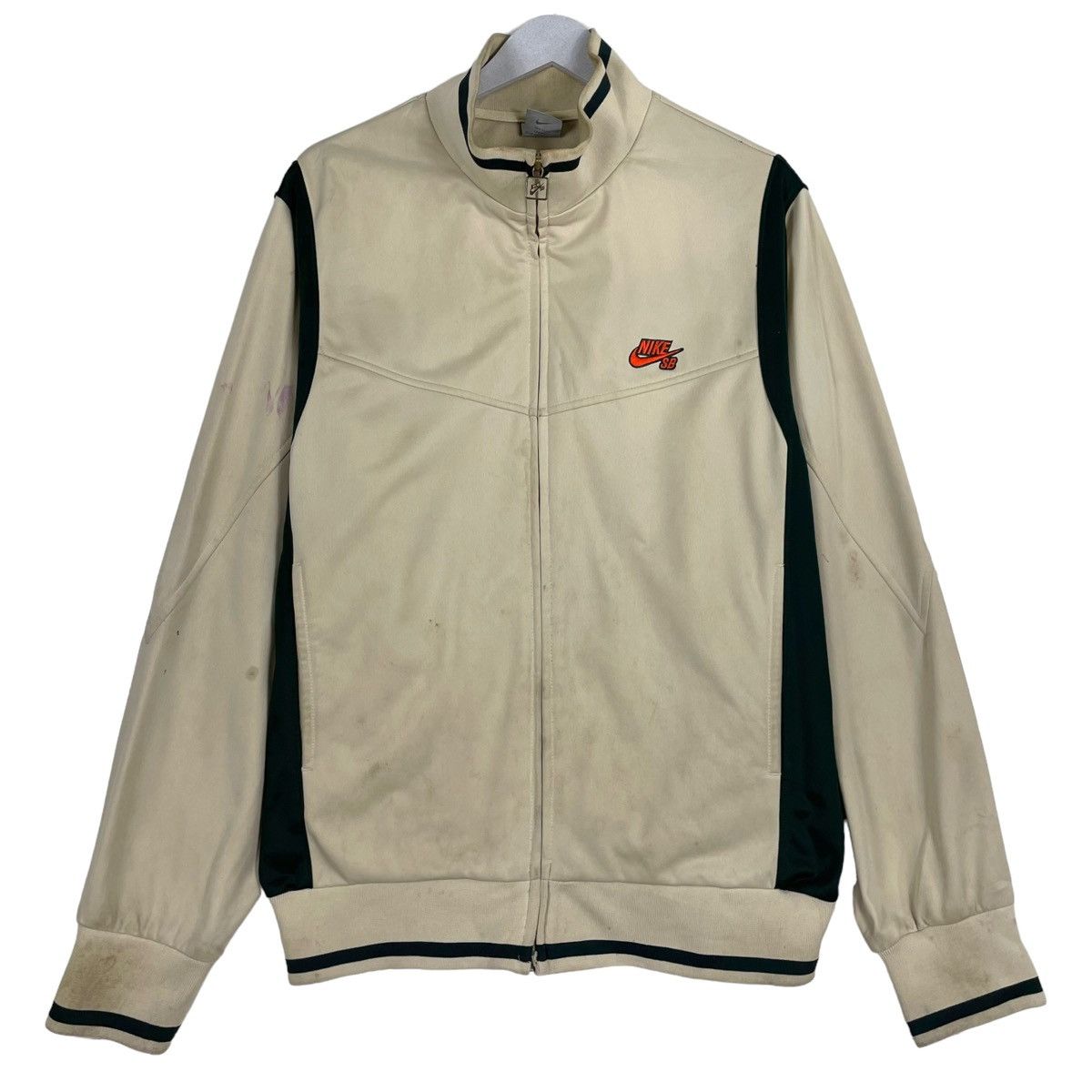 Nike 💥NIKE SB SWOOSH LOGO ZIPPER JACKET Size US L / EU 52-54 / 3 - 1 Thumbnail