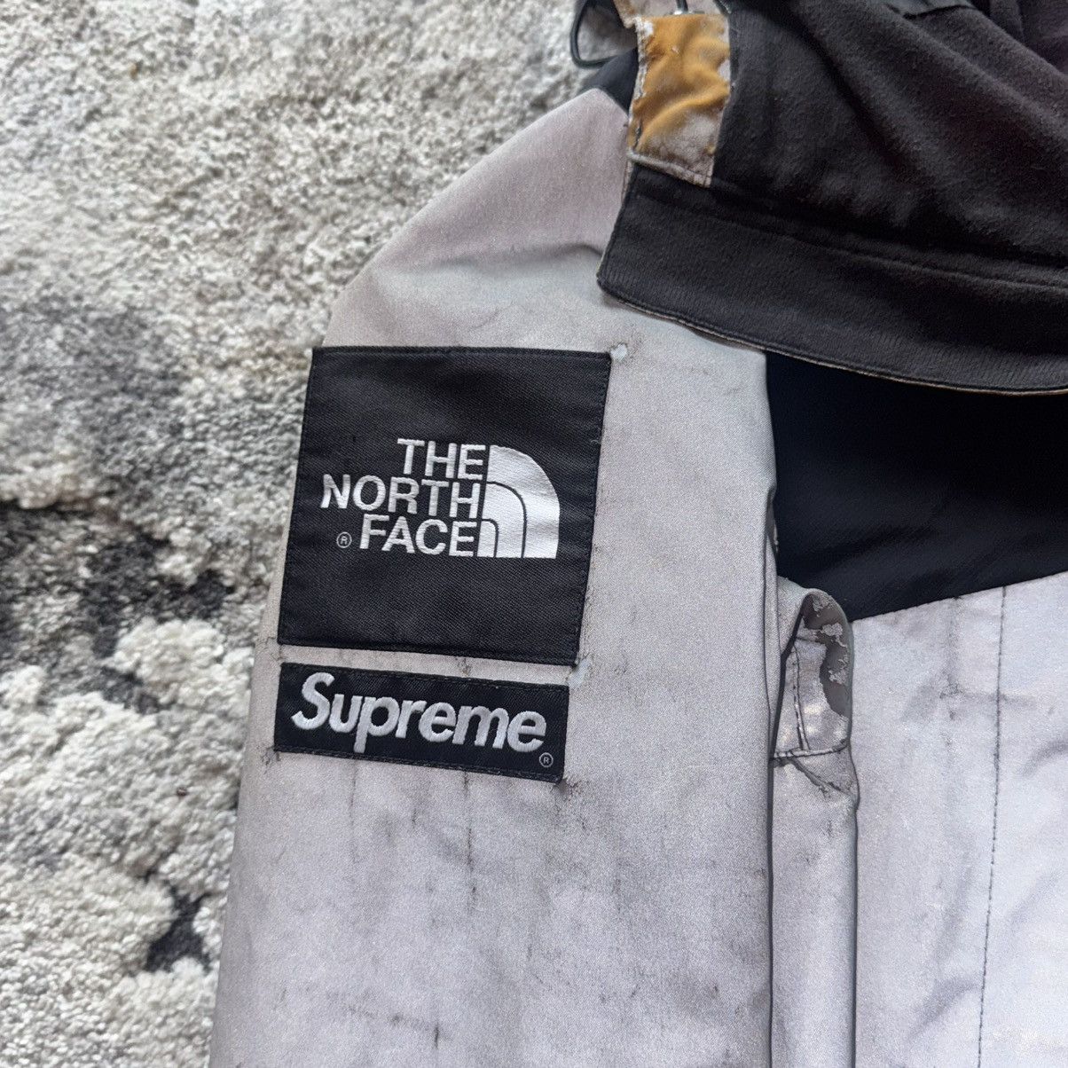 Supreme × The North Face SS13 Supreme Northface, 3M reflective, black gray jacket Size US M / EU 48-50 / 2 - 6 Thumbnail