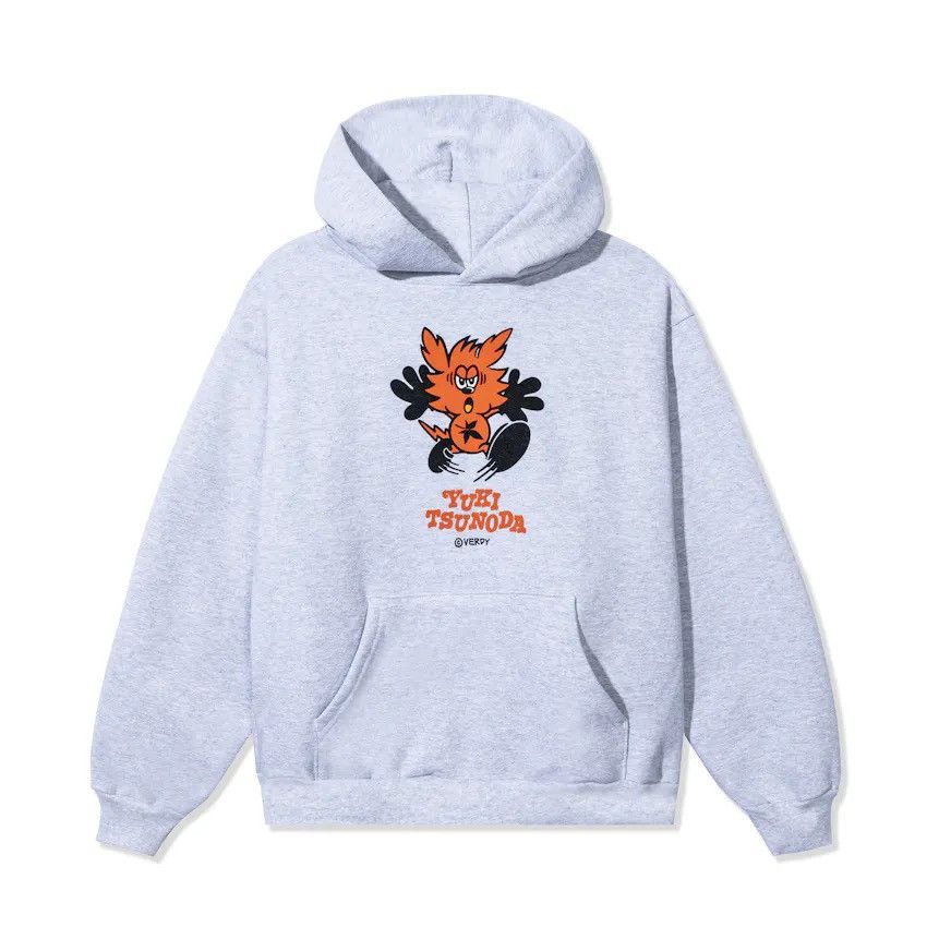 Girls Don't Cry × Japanese Brand VERDY HEATHER GREY YUKI HOODIE Size US M / EU 48-50 / 2 - 1 Thumbnail