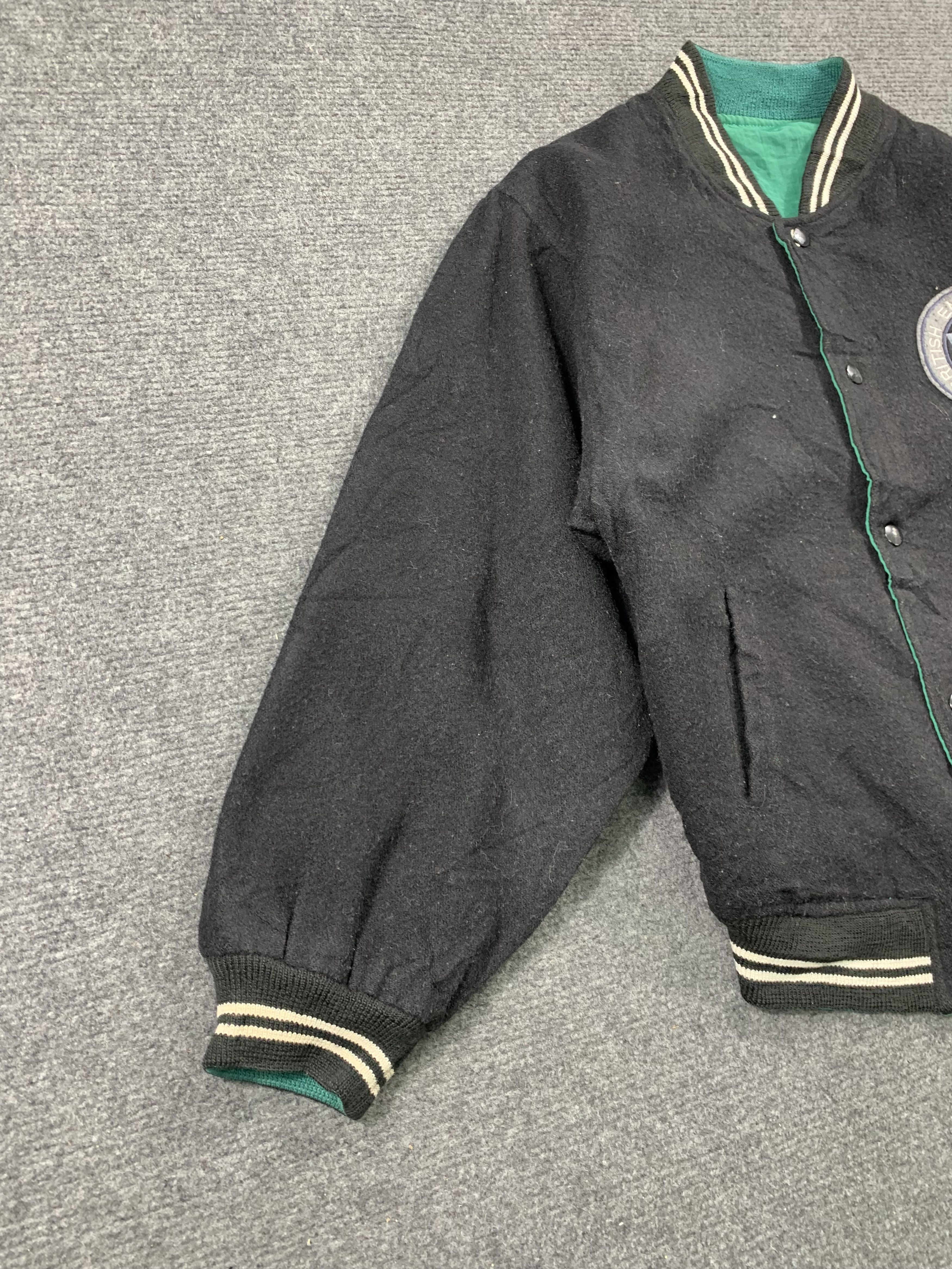 Japanese Brand Vintage Japanese Brand Reversible Varsity Jacket Size US S / EU 44-46 / 1 - 4 Thumbnail