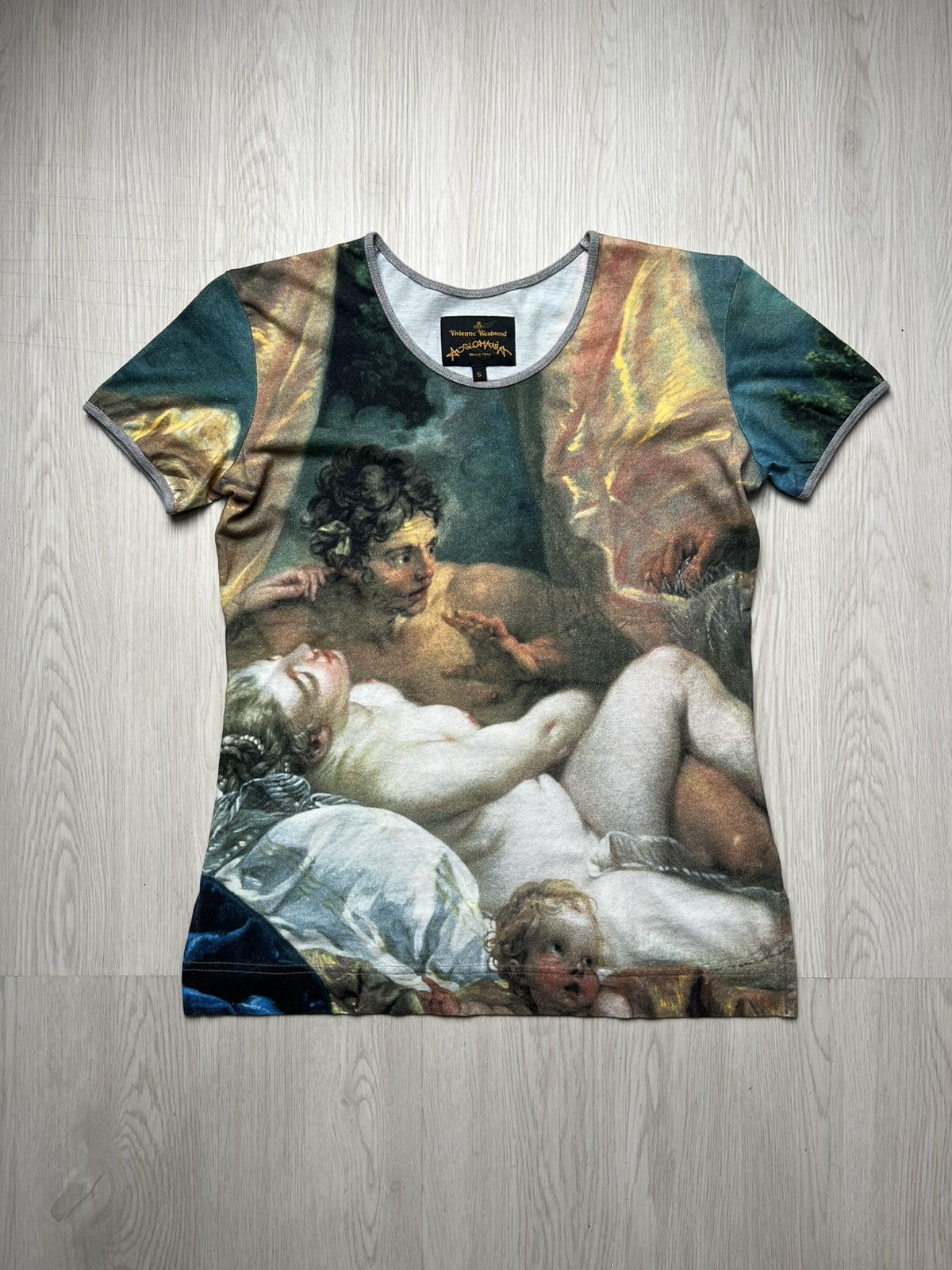 Vivienne Westwood Vivienne Westwood Iconic Italian Renaissance Painting Tee Size US S / EU 44-46 / 1 - 1 Thumbnail