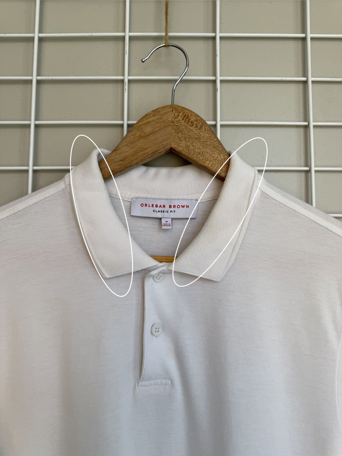 Orlebar Brown Orlebar Brown Jarrett Pique Polo Shirt Mens Size M Size US M / EU 48-50 / 2 - 15 Thumbnail