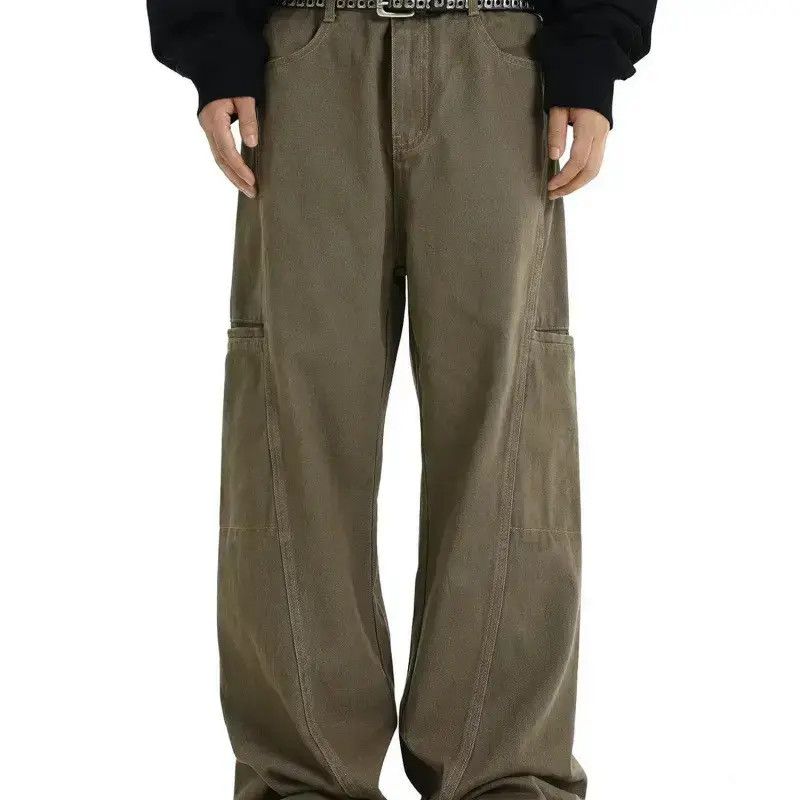 Japanese Brand Retro loose high street pocket jeans Size US 32 / EU 48 - 6 Thumbnail
