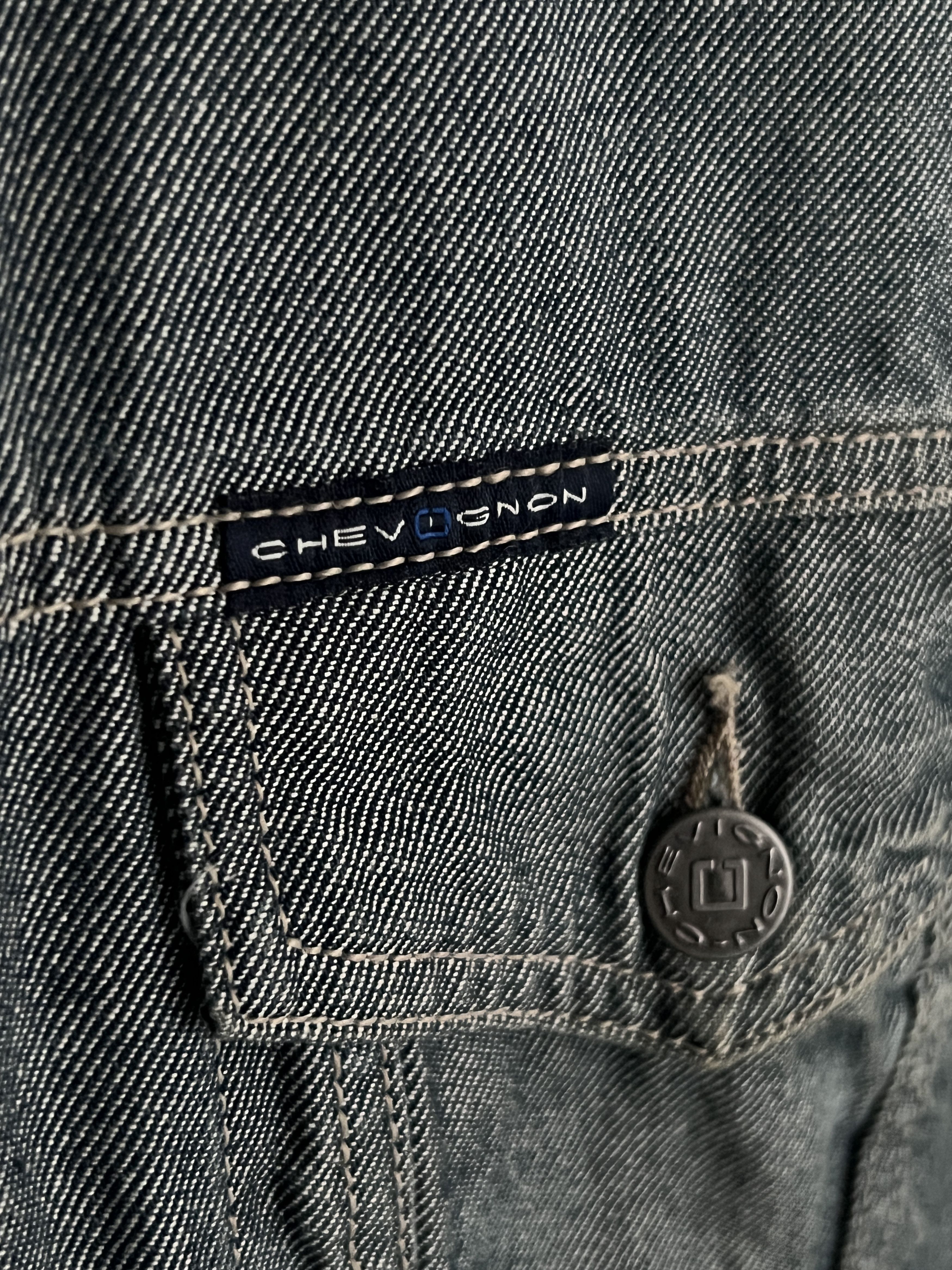 Chevignon CHEVIGNON JEANS VEST Navajo Motorcycle Denim Size US M / EU 48-50 / 2 - 4 Thumbnail