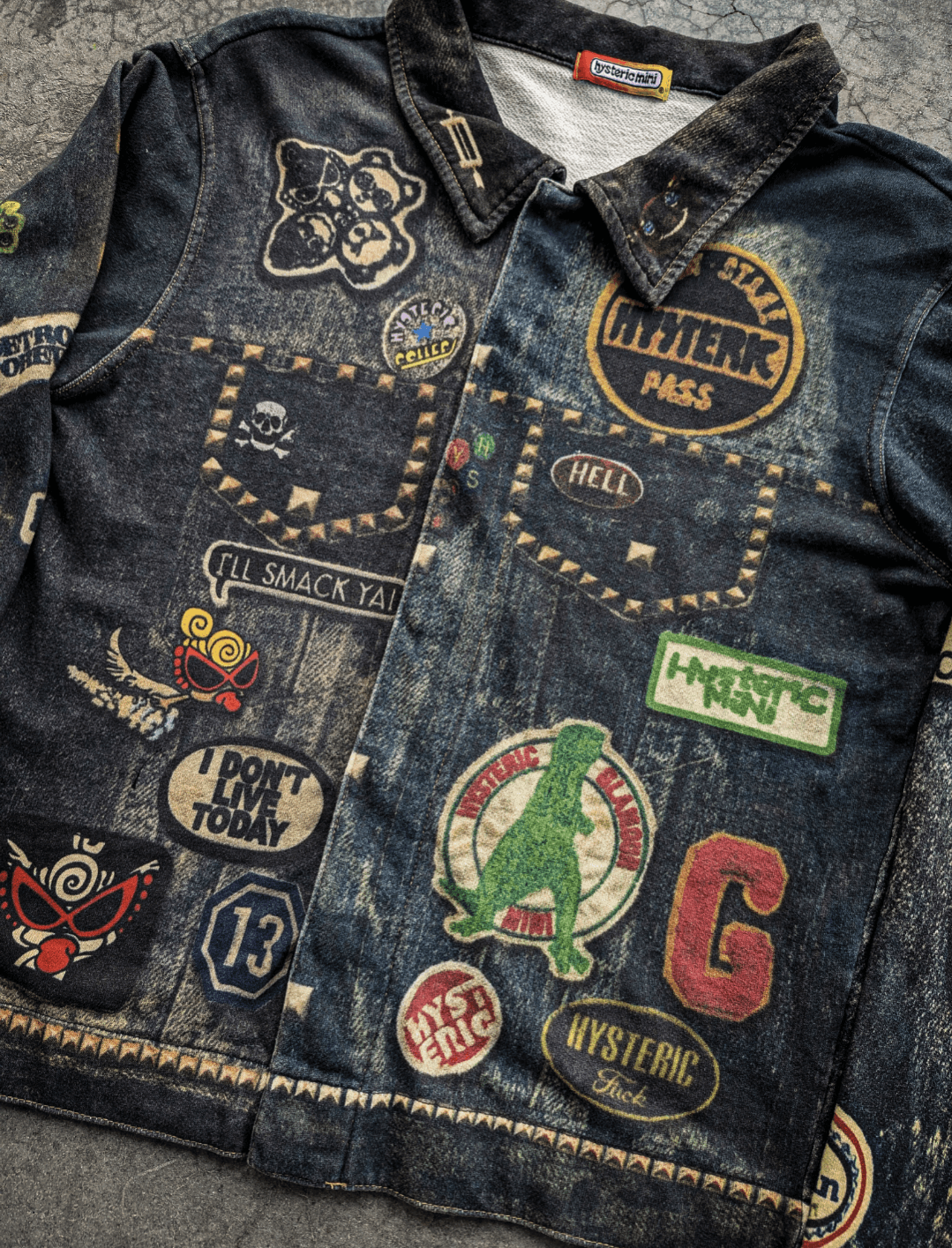 Hysteric Glamour Hysteric Glamour Mini Trucker Design Patch (Non-Denim) Size US M / EU 48-50 / 2 - 2 Thumbnail