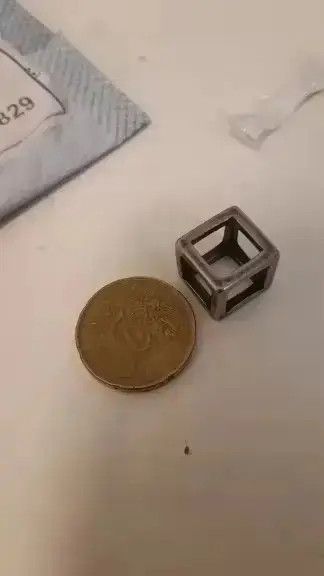 Other Hollow Cube Pendant Necklaces 🔥🔥🔥 Size ONE SIZE - 2 Thumbnail
