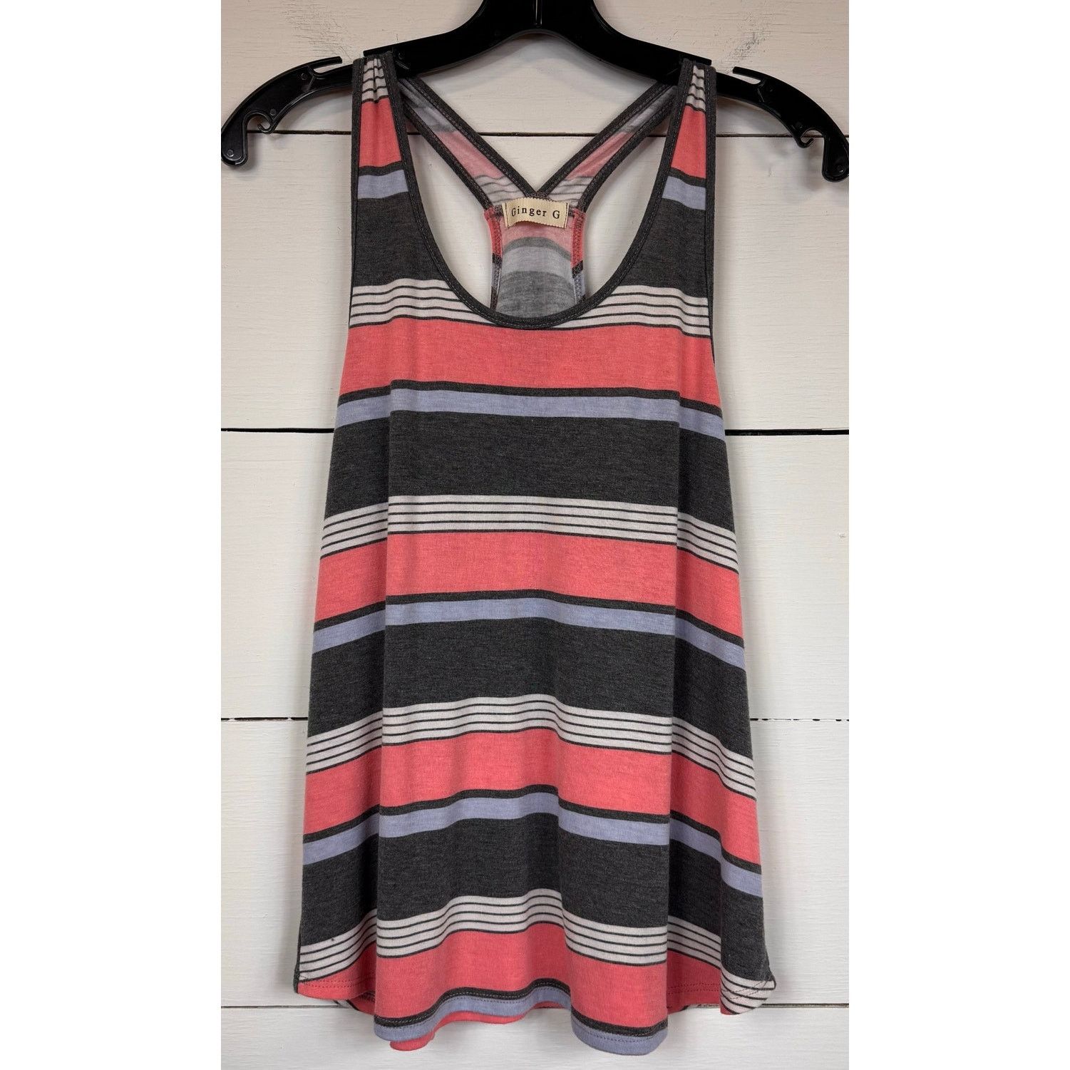 Other Ginger G Striped Tank Top Women's Size Small Size S / US 4 / IT 40 - 1 Thumbnail