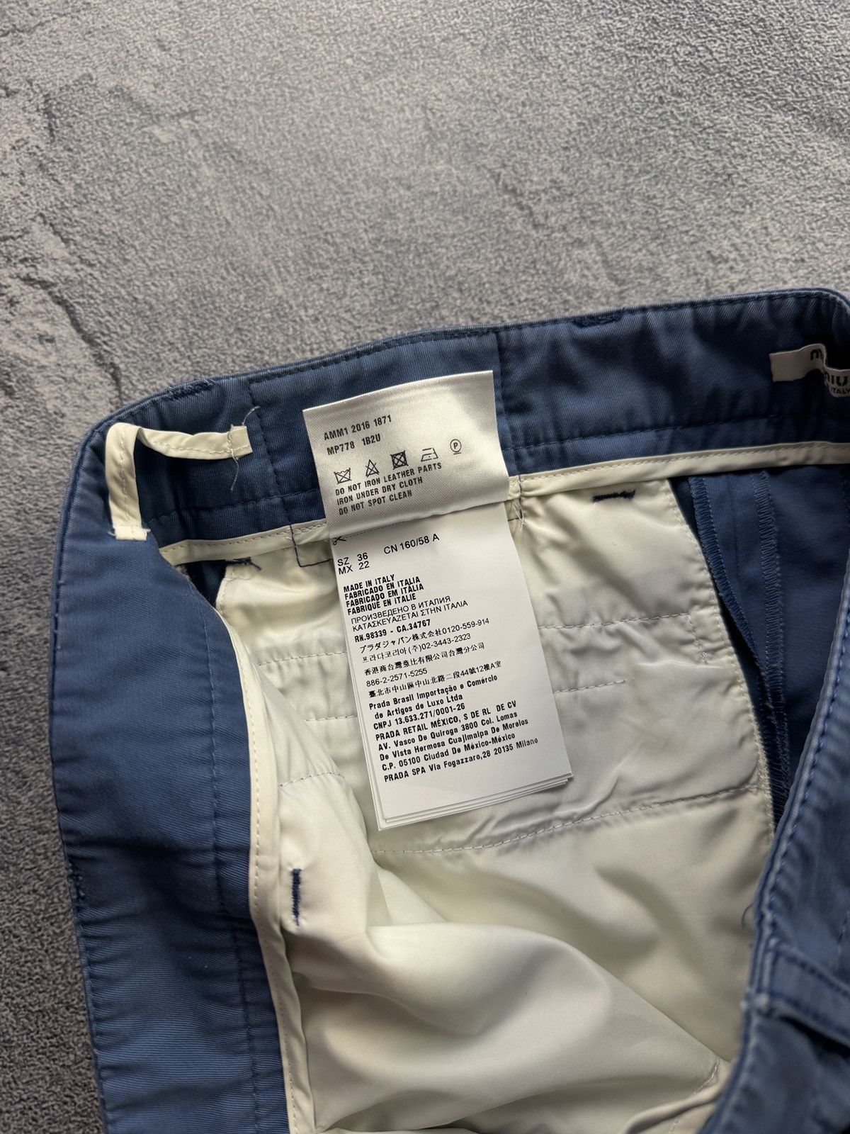 Miu Miu Miu Miu Pants Size 25" / US 0 / IT 36 - 11 Thumbnail