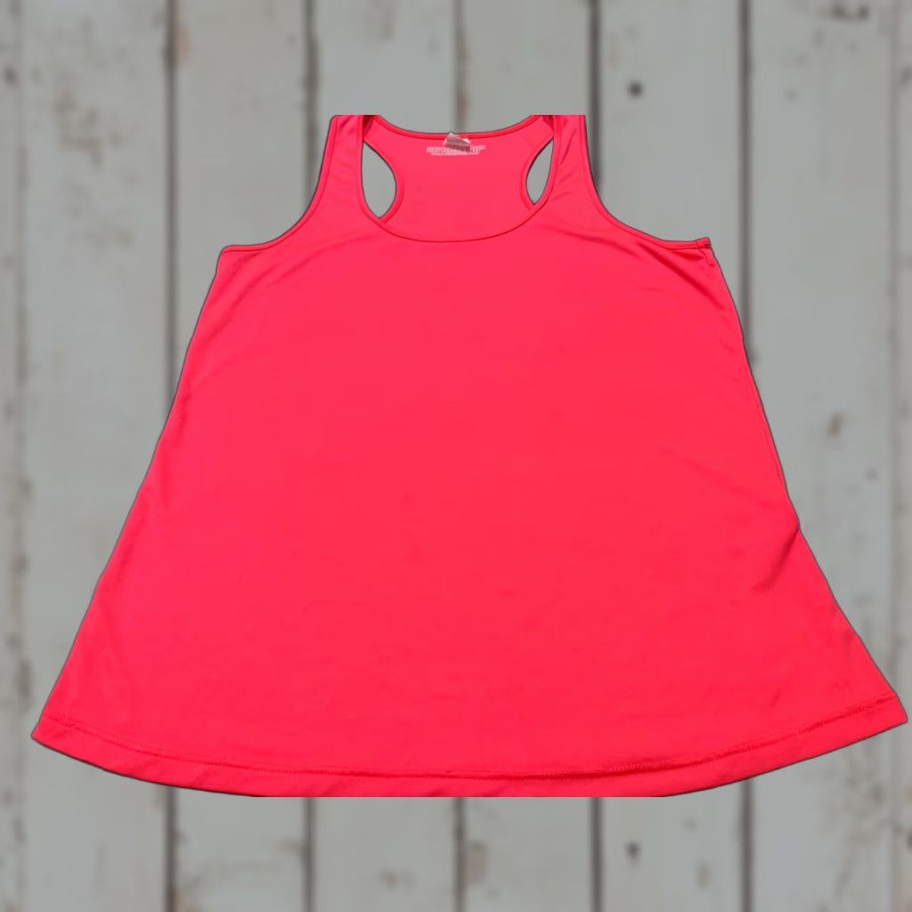 Vintage DriEquip Ladies Moisture Wicking Racerback Tank Top Pink Large Women Size L / US 10 / IT 46 - 1 Thumbnail