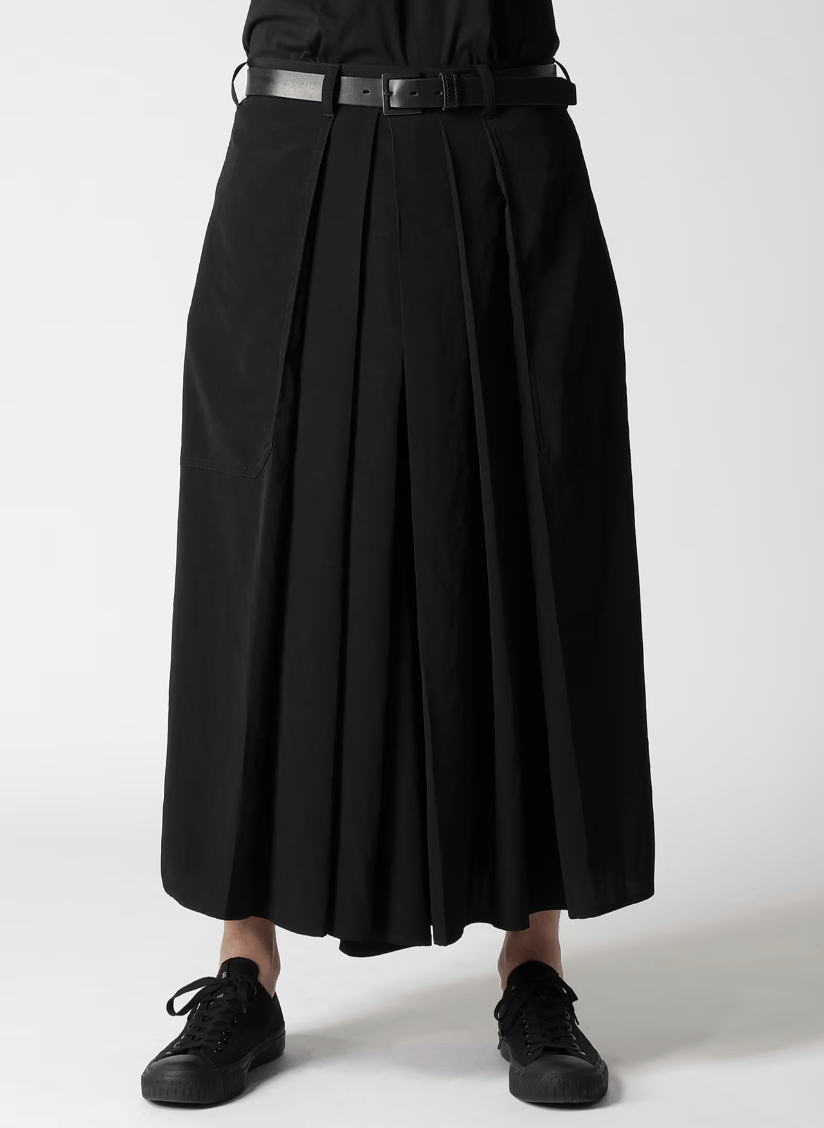 Yohji Yamamoto Yohji Yamamoto Pour Homme SS24 - Ta/TUXEDO HAKAMA PANTS Size US 32 / EU 48 - 3 Thumbnail