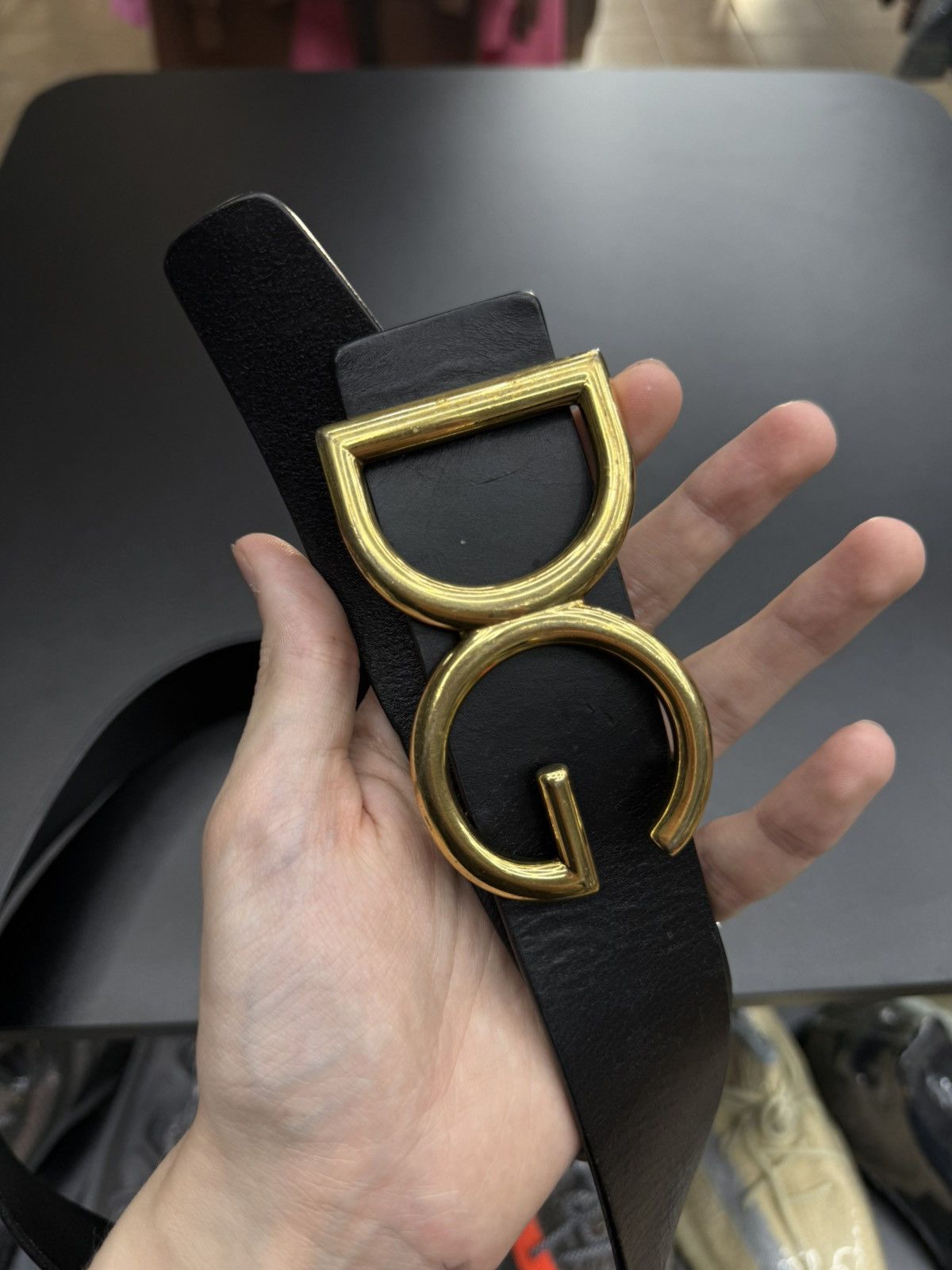Dolce & Gabbana Dolce Gabbana Belt Black 95/38 Men’s Pre Owned 🧼 Size 38 - 6 Thumbnail