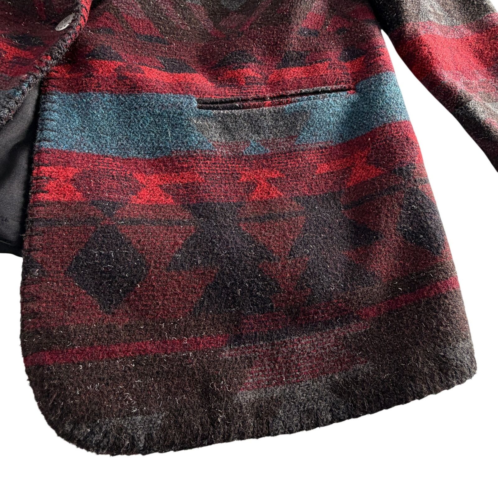 Coldwater Creek Vtg Coldwater Creek Southwestern/Aztec Blazer Jacket USA L Size L / US 10 / IT 46 - 6 Thumbnail