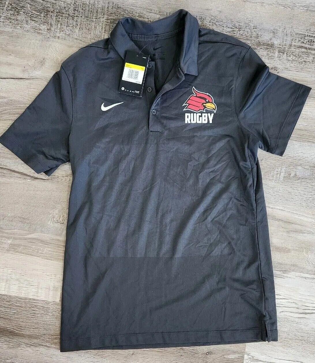 Nike Mens Nike Rugby Shirt Small Illinois State Reggie Redbird Size US M / EU 48-50 / 2 - 1 Thumbnail