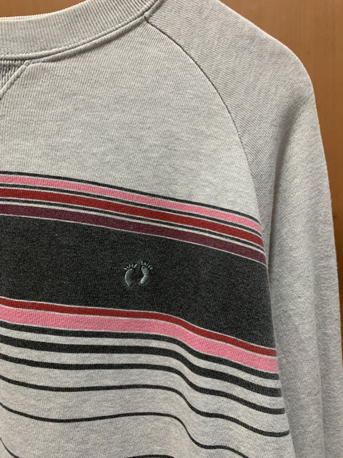 Hang Ten Vintage Hang Ten Stripe Sweatshirt Medium Size US M / EU 48-50 / 2 - 2 Thumbnail