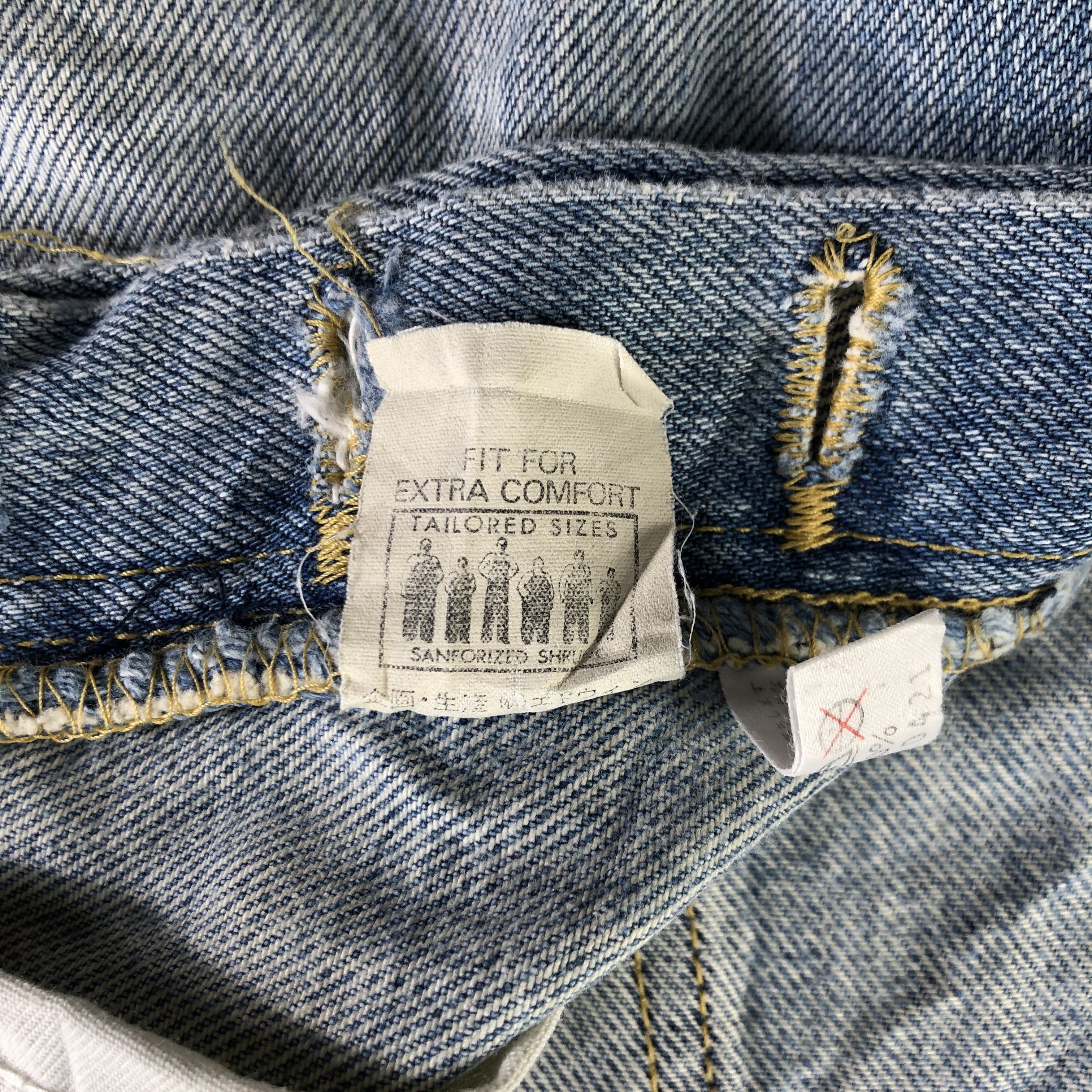 Lee Vintage Blue Wash Lee Jeans-J3678 Size US 32 / EU 48 - 11 Thumbnail