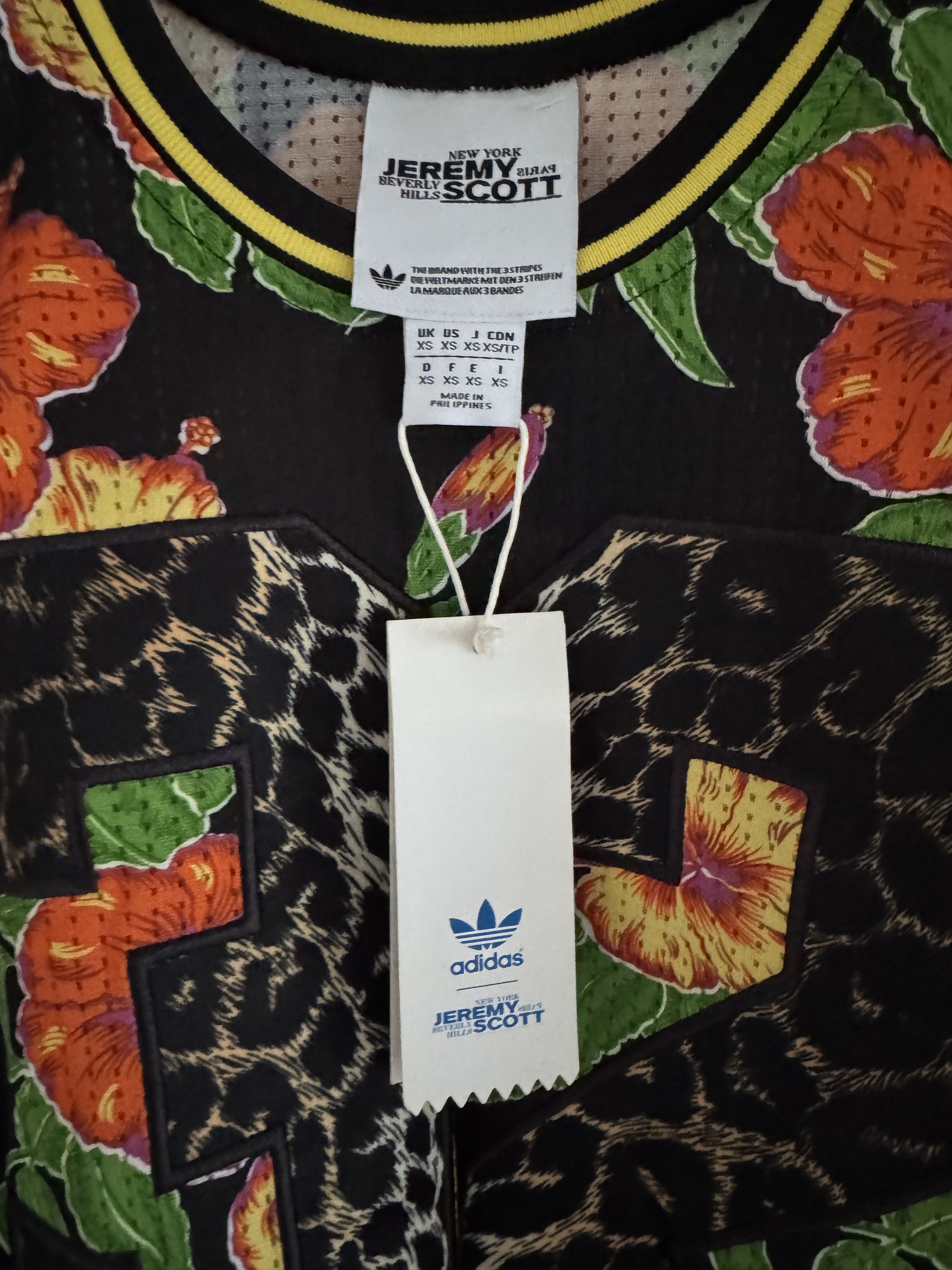 Adidas × Jeremy Scott Jungle Bones Tank Top Size US XS / EU 42 / 0 - 7 Thumbnail