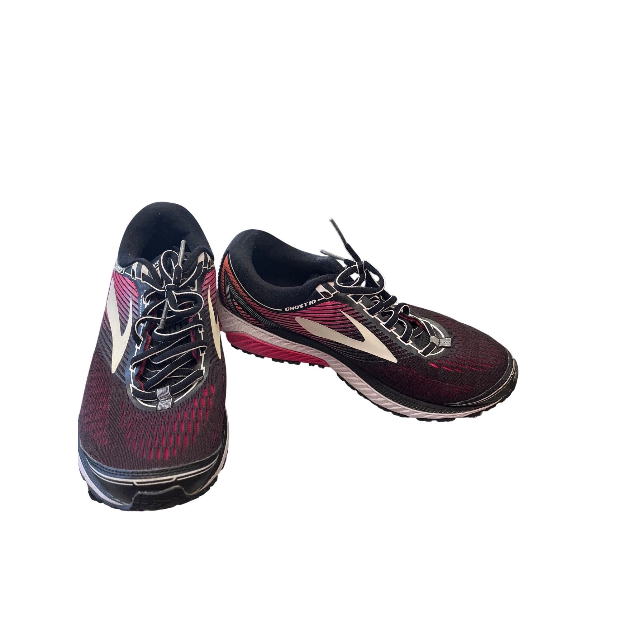 Brooks Brooks Ghost 10 womans red black running sneakers shoes sz 9 Size US 9.5 / IT 39.5 - 1 Thumbnail