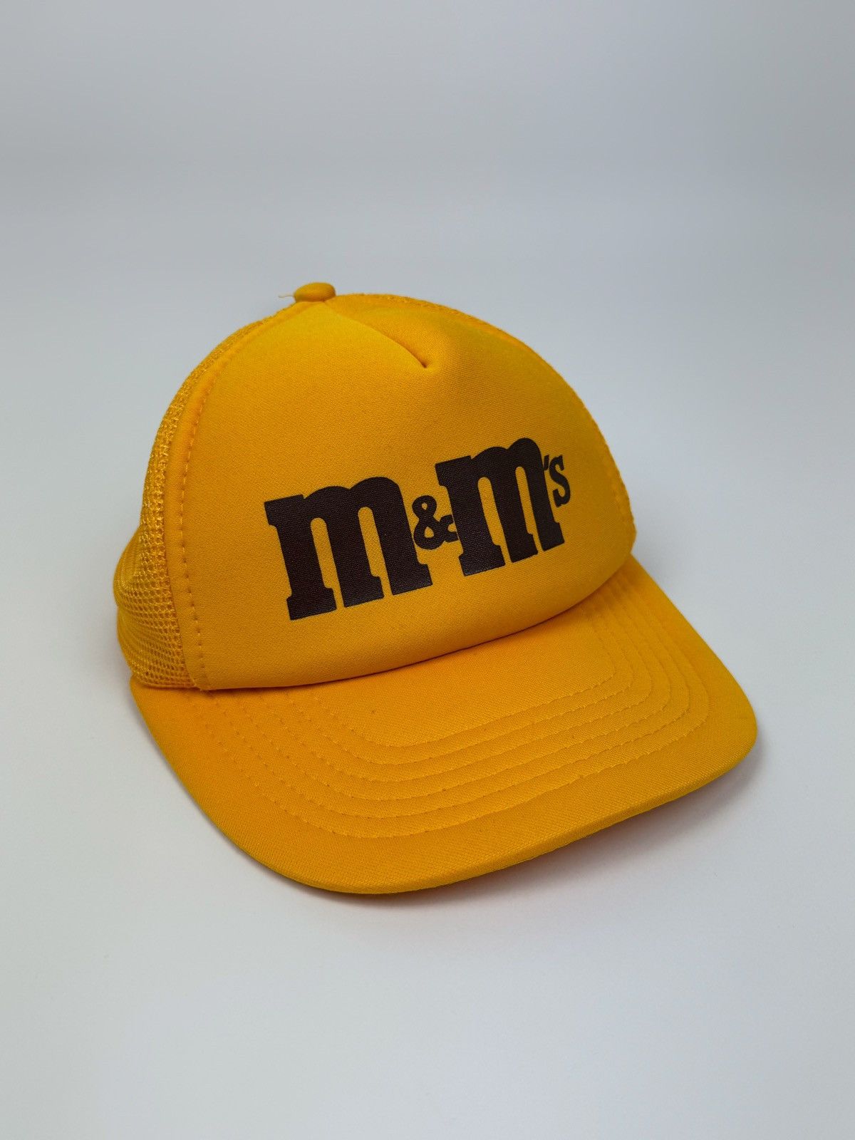 Vintage 1990’s Vintage M&M’s Mesh Foam Trucker Cap Size ONE SIZE - 4 Thumbnail