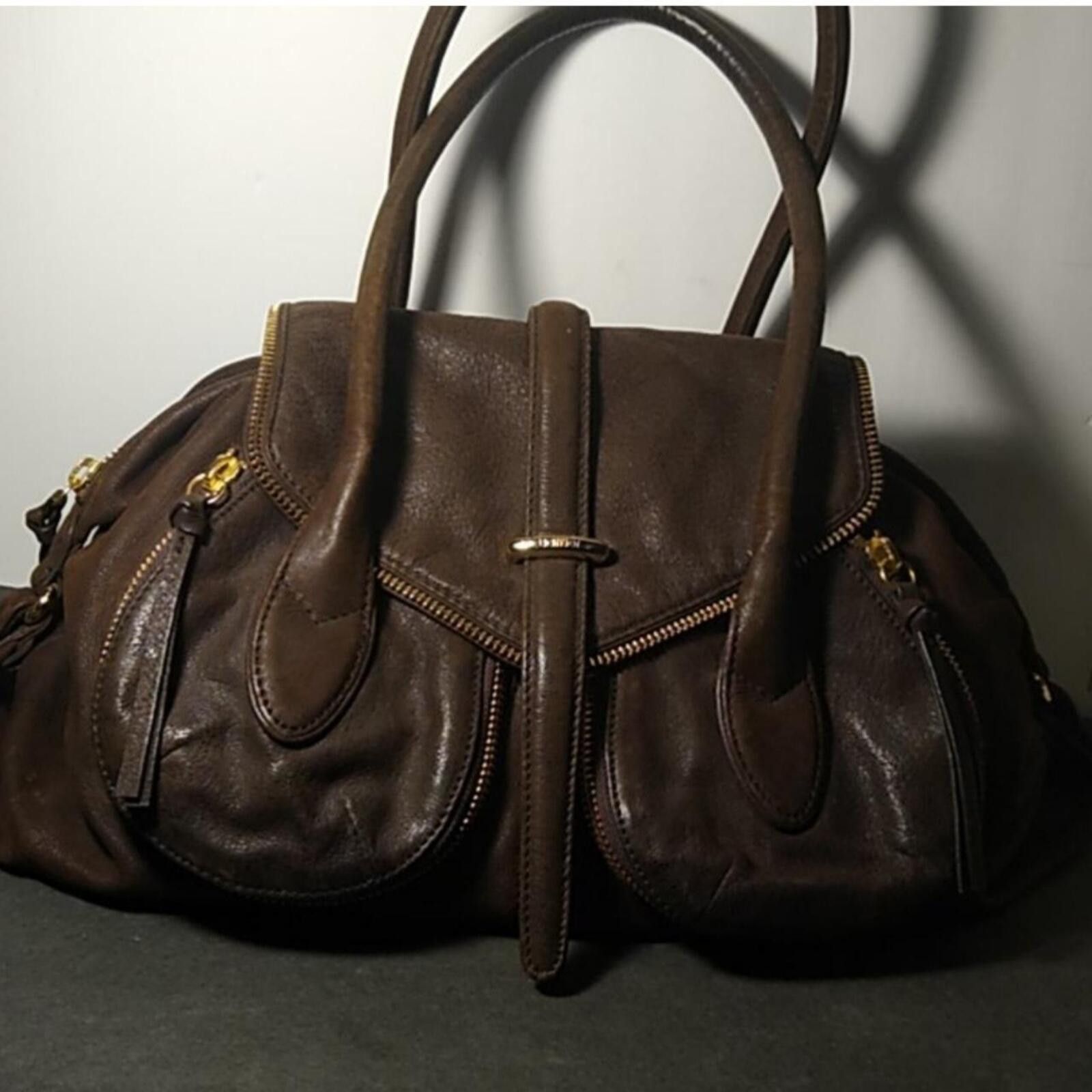 Other Botkier Brown leather bohemian handbag with gold hardware Size ONE SIZE - 2 Thumbnail
