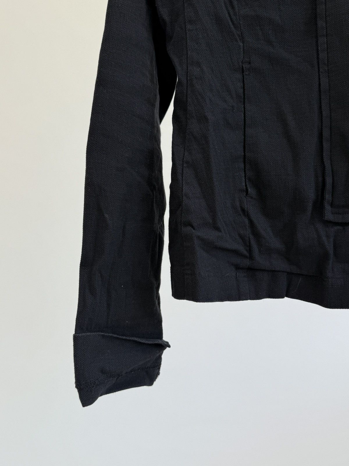 Rundholz Rundholz Black Linen Cotton Jacket Size S Size S / US 4 / IT 40 - 8 Thumbnail