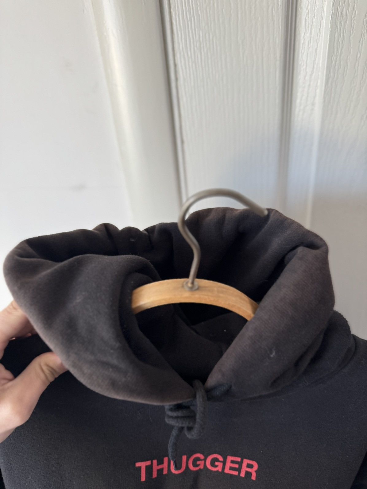 Young Thug Young Thug THUGGER Hoodie Bleach Flaw (Duty Free) Size US L / EU 52-54 / 3 - 6 Thumbnail