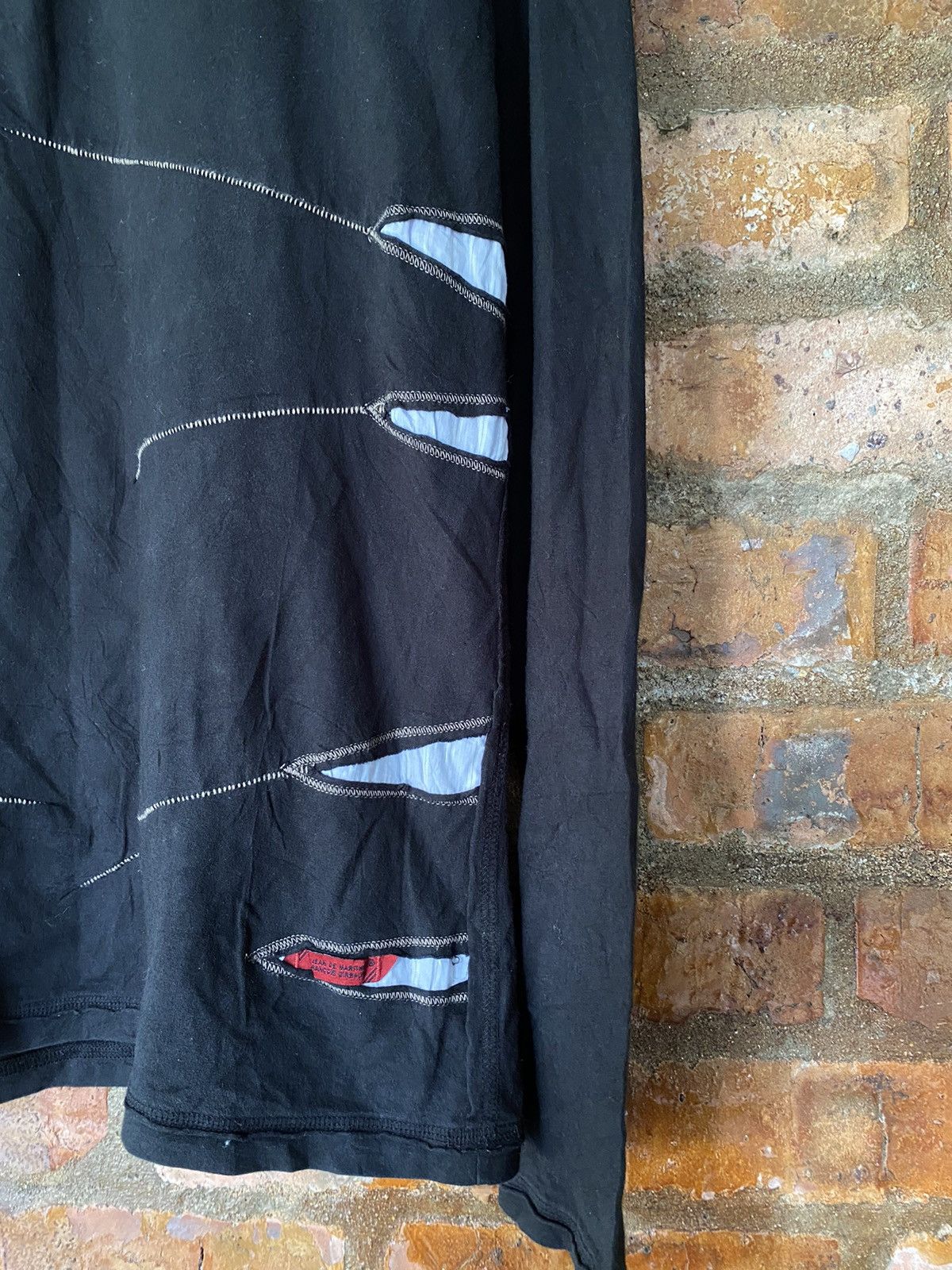 Marithe + Francois Girbaud 2000s MFG iconic Blade stripe patchwork Size US M / EU 48-50 / 2 - 6 Thumbnail