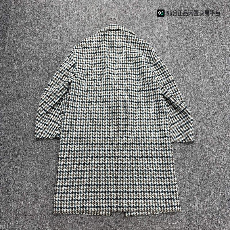 Loro Piana Loro Piana Houndstooth Classic Lapel Coat Size US M / EU 48-50 / 2 - 1 Thumbnail