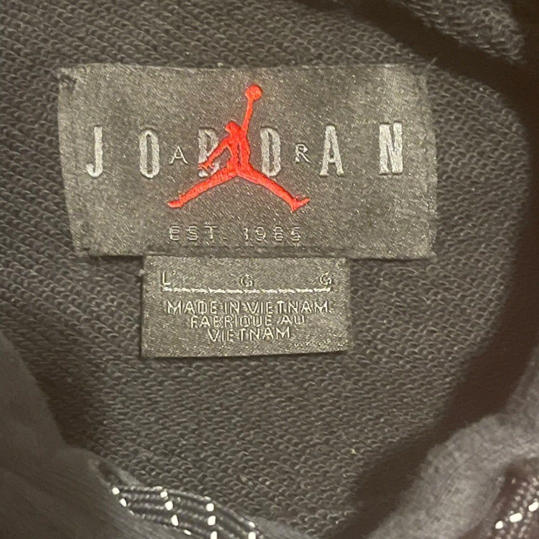 Jordan Brand Nike Black Air Jordan Legacy Retro AJ4 Men Hoodie Sz L Size US L / EU 52-54 / 3 - 4 Thumbnail