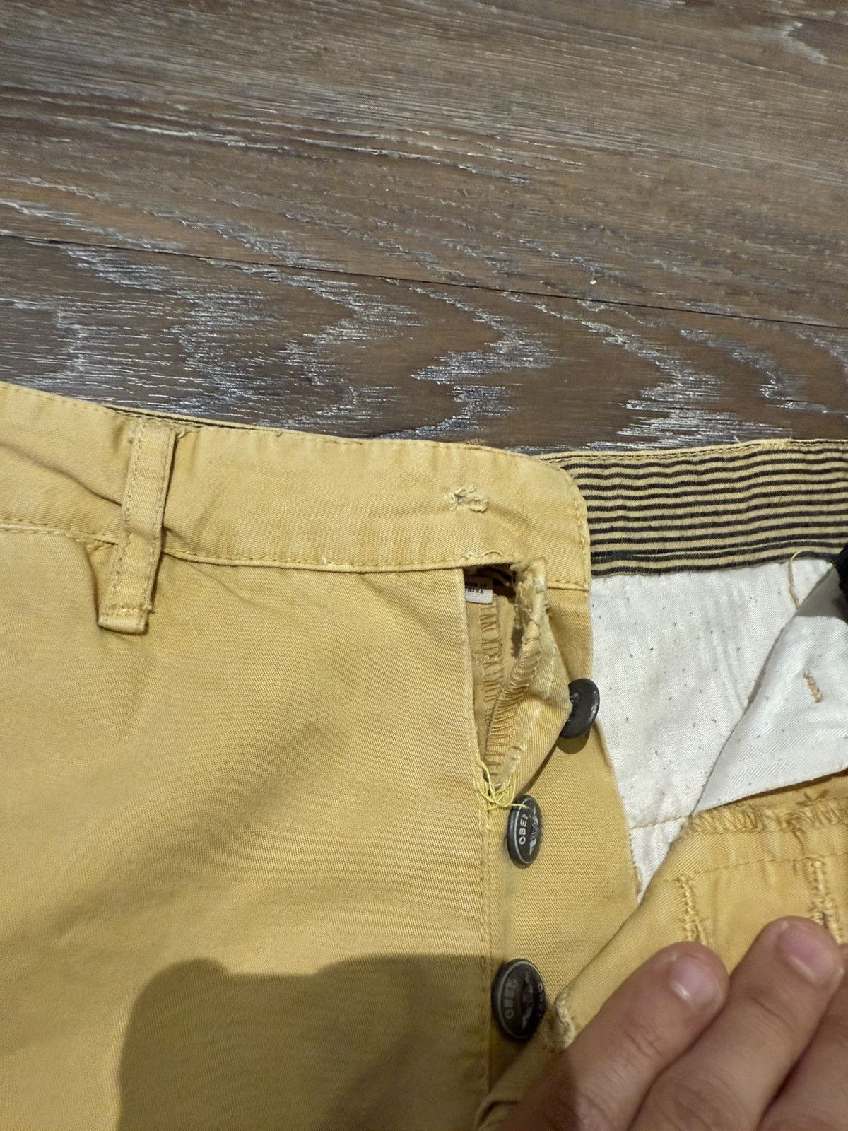 Obey Tan Khaki Obey chino pants Size US 30 / EU 46 - 6 Thumbnail
