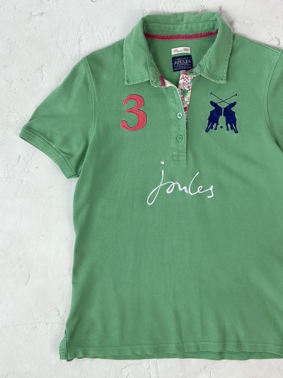 Polo Ralph Lauren Vintage Joules Classic Fit Green Polo Size M / US 6-8 / IT 42-44 - 2 Thumbnail