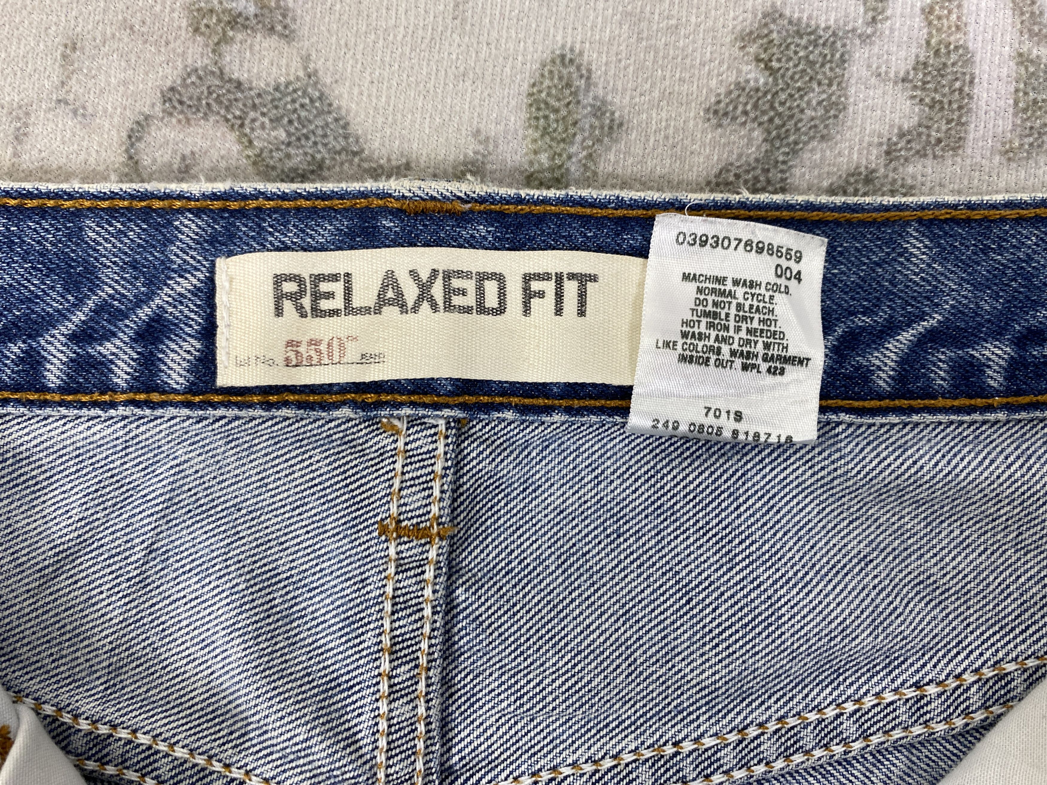 Levi's Ripped Blue Vintage Levis Jeans 32x28 - JN3057 Size US 32 / EU 48 - 9 Thumbnail