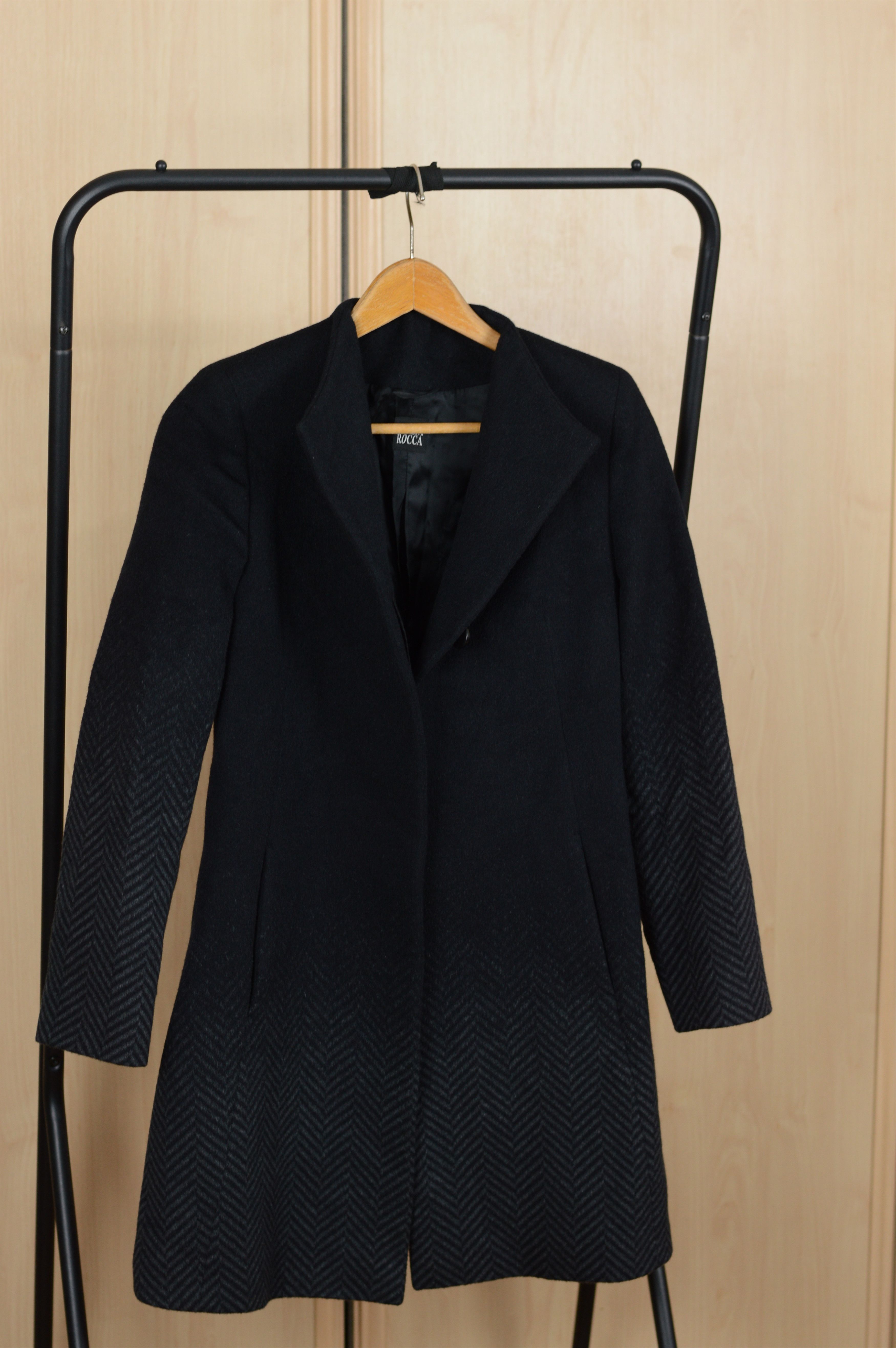 Cinzia Rocca Cinzia Rocca Angora Wool Coat Size S / US 4 / IT 40 - 4 Thumbnail