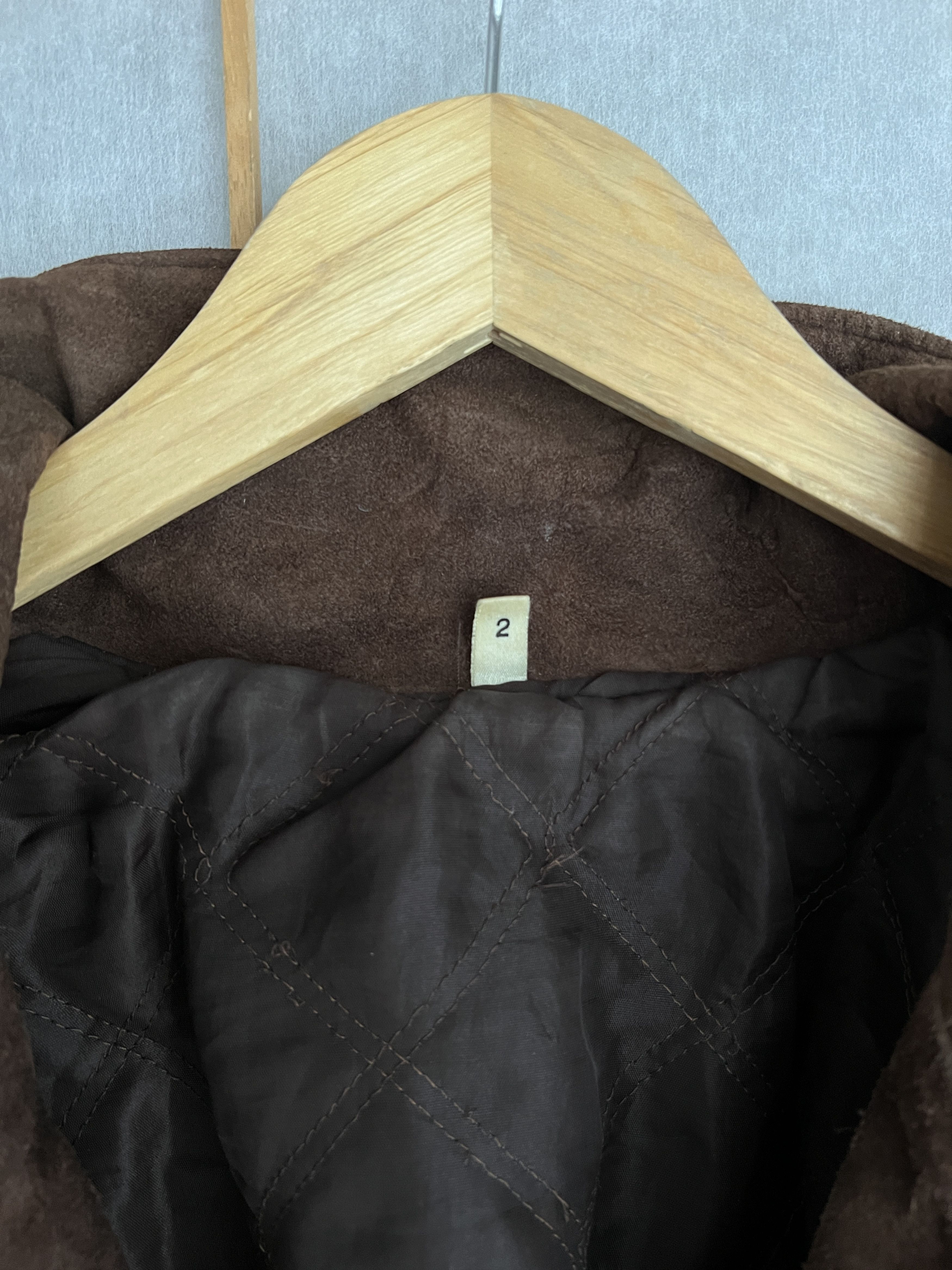 If Six Was Nine Crazy! Cowboy core vintage 90s cropped leather jacket bomber Size US L / EU 52-54 / 3 - 18 Thumbnail