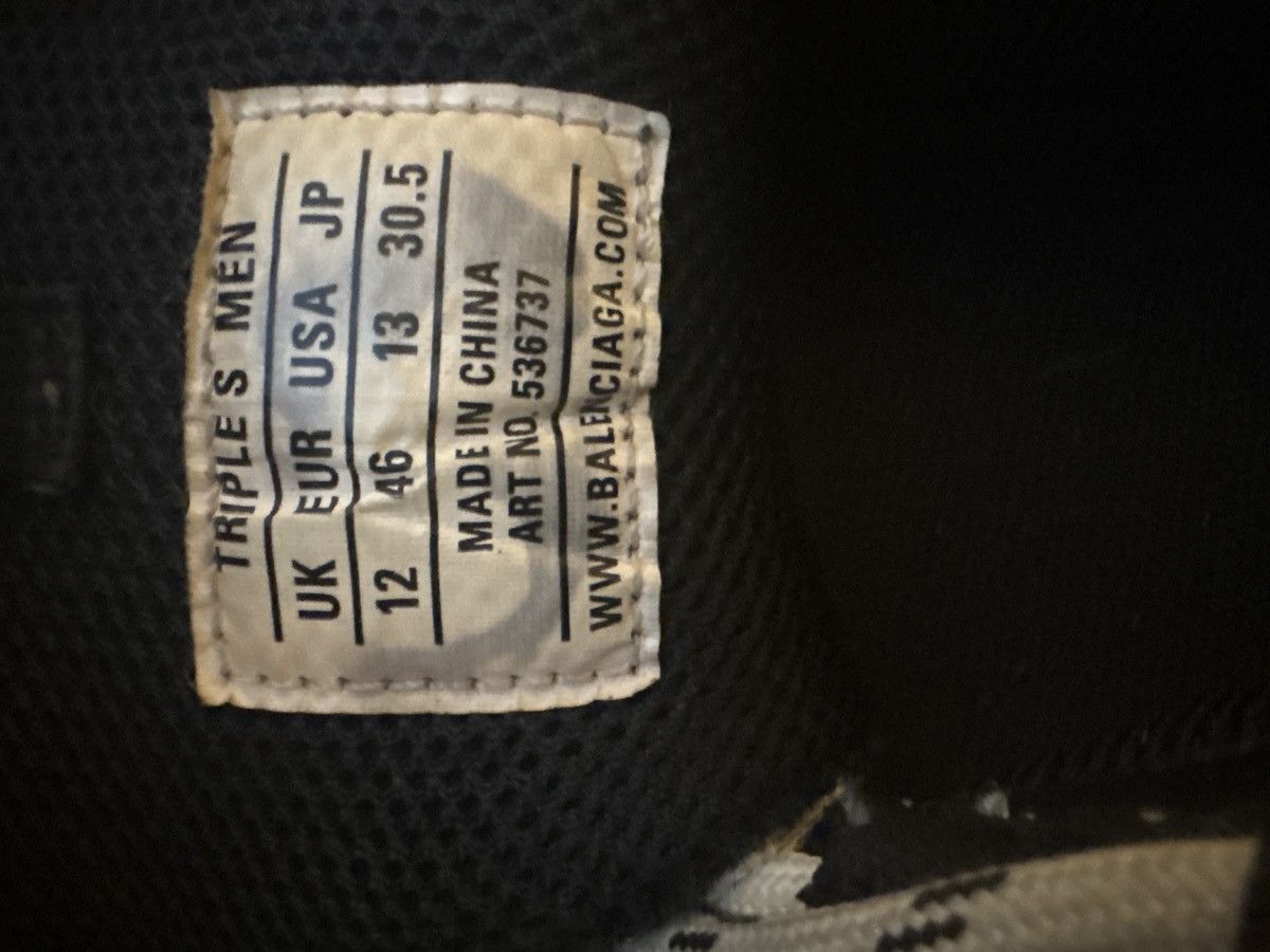 Balenciaga Balenciaga Triple S Size US 13 / EU 46 - 5 Thumbnail