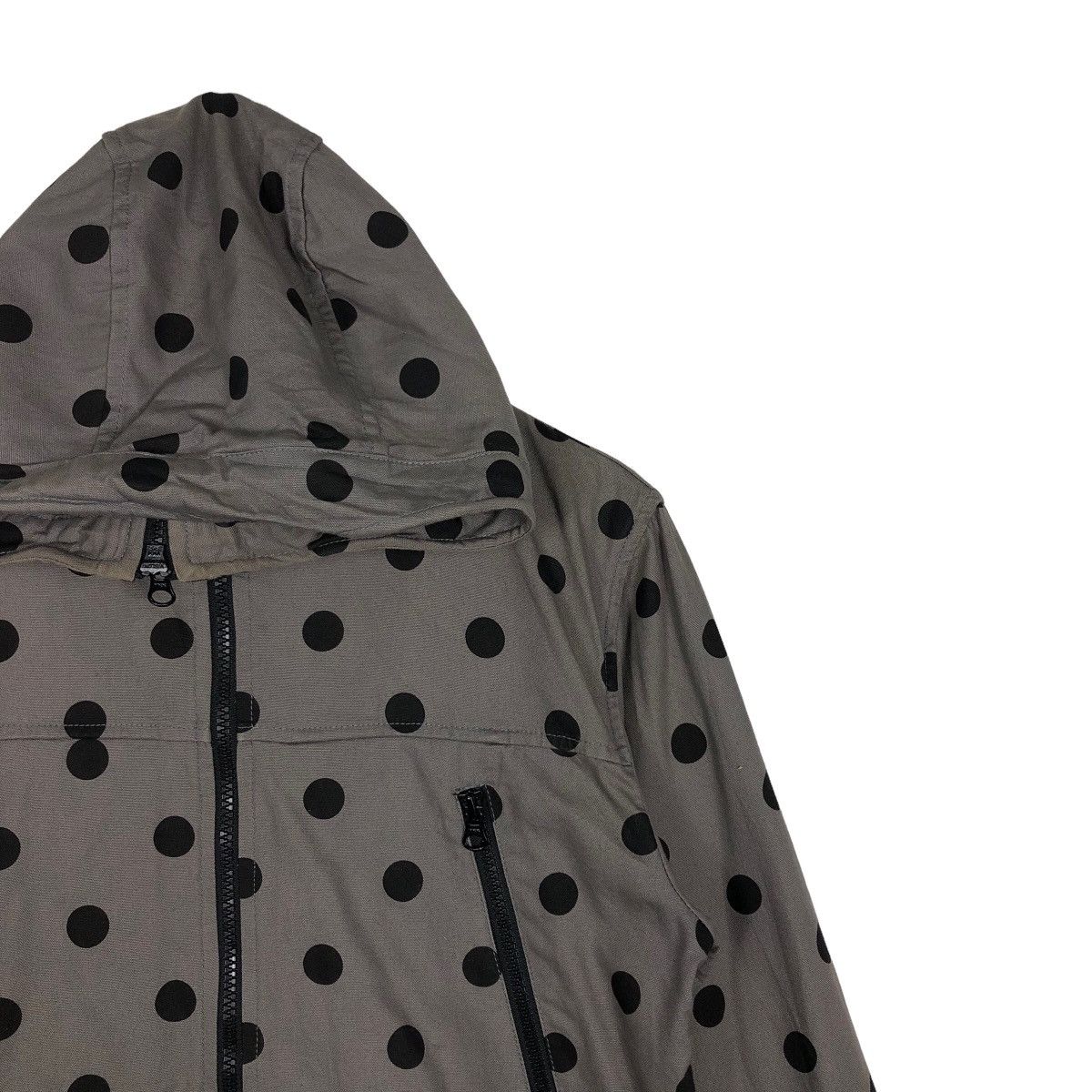 Issey Miyake 🔥Rare Polkadot Chore Jacket Hoodie Ships Jet Blue Japan Size US L / EU 52-54 / 3 - 6 Thumbnail