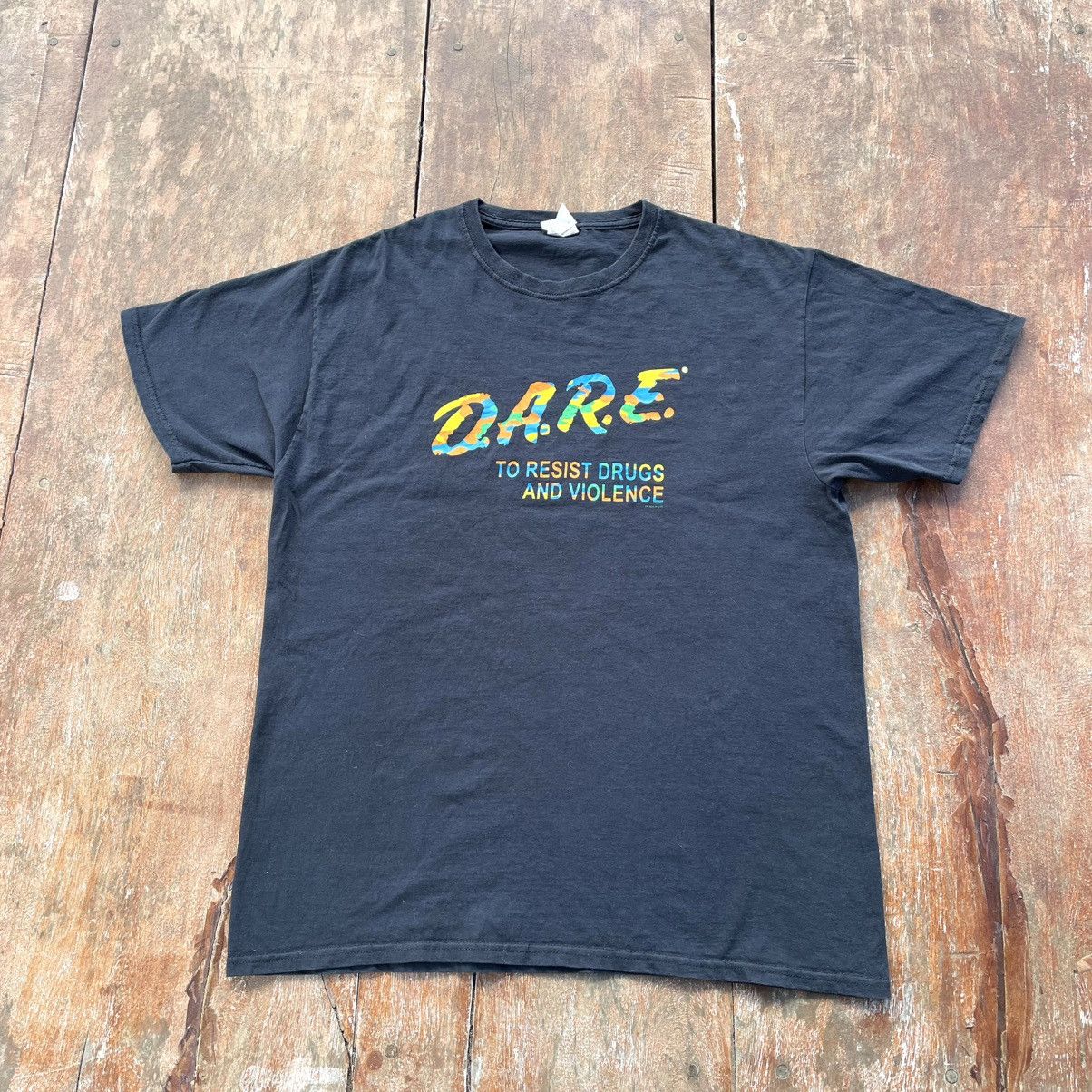 D.A.R.E Vintage D.A.R.E Rare T Shirt Size US L / EU 52-54 / 3 - 2 Thumbnail