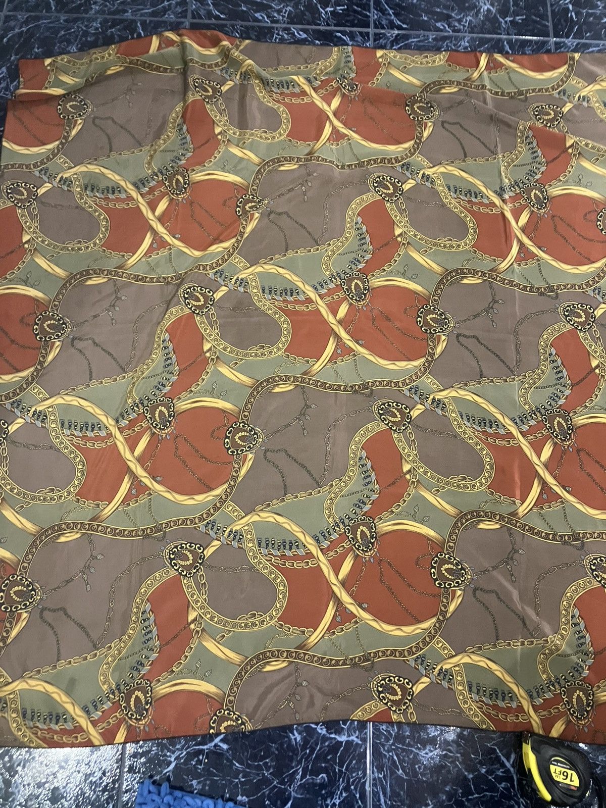 Hermes Hermes square silk bandanna neck wrap designer scarf shawl Size ONE SIZE - 1 Thumbnail