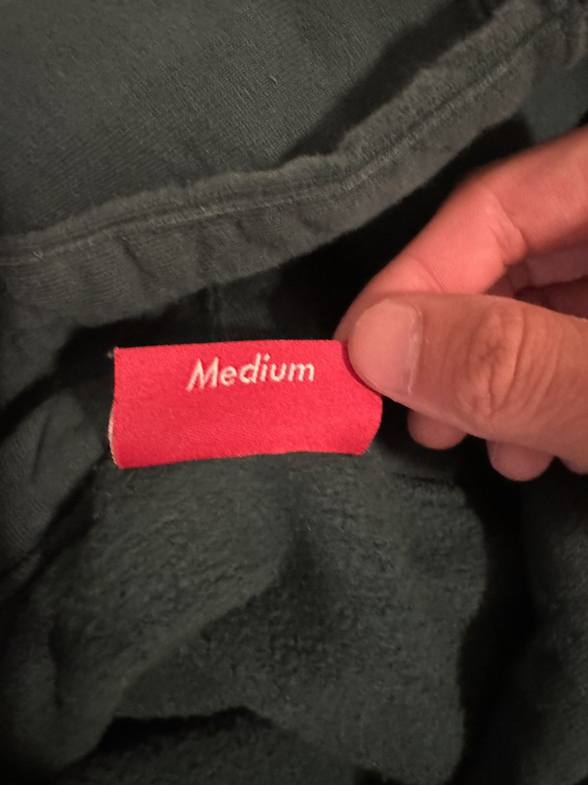 Supreme Supreme Striped Rib Hooded Sweatshirt Green Size US M / EU 48-50 / 2 - 8 Thumbnail