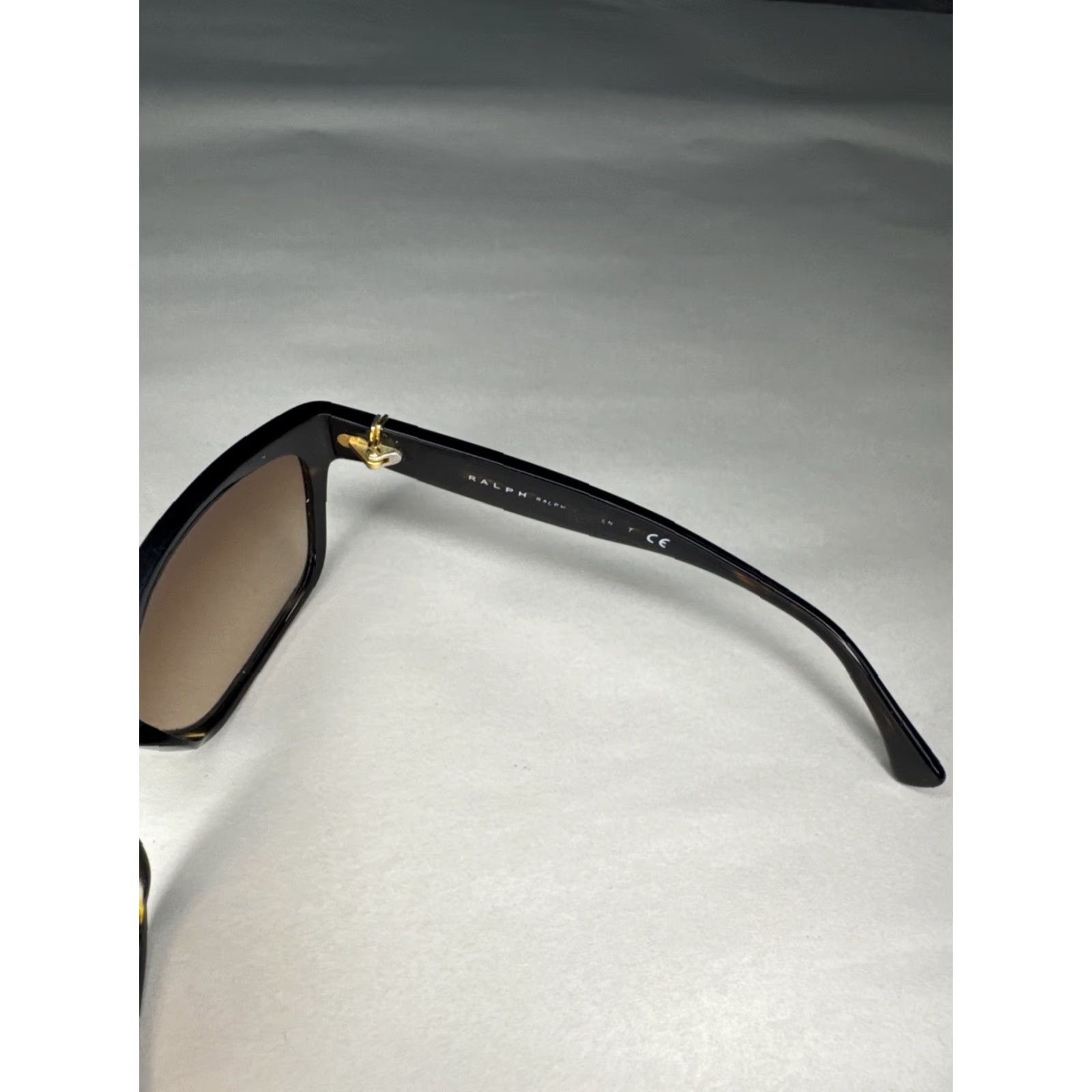 Ralph Lauren VINTAGE Ralph Lauren Sunglasses RA5164 502 13 Square Women Brown 57/17 135 Narrow Arms Size ONE SIZE - 6 Thumbnail