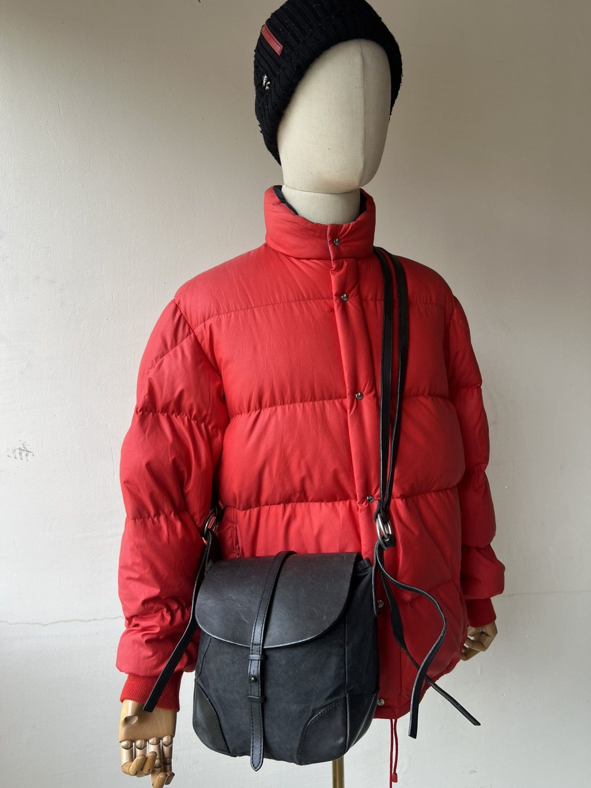 Leather × Yohji Yamamoto 2004 Yohji Yamamoto Y’s Leather Bag Size ONE SIZE - 1 Thumbnail