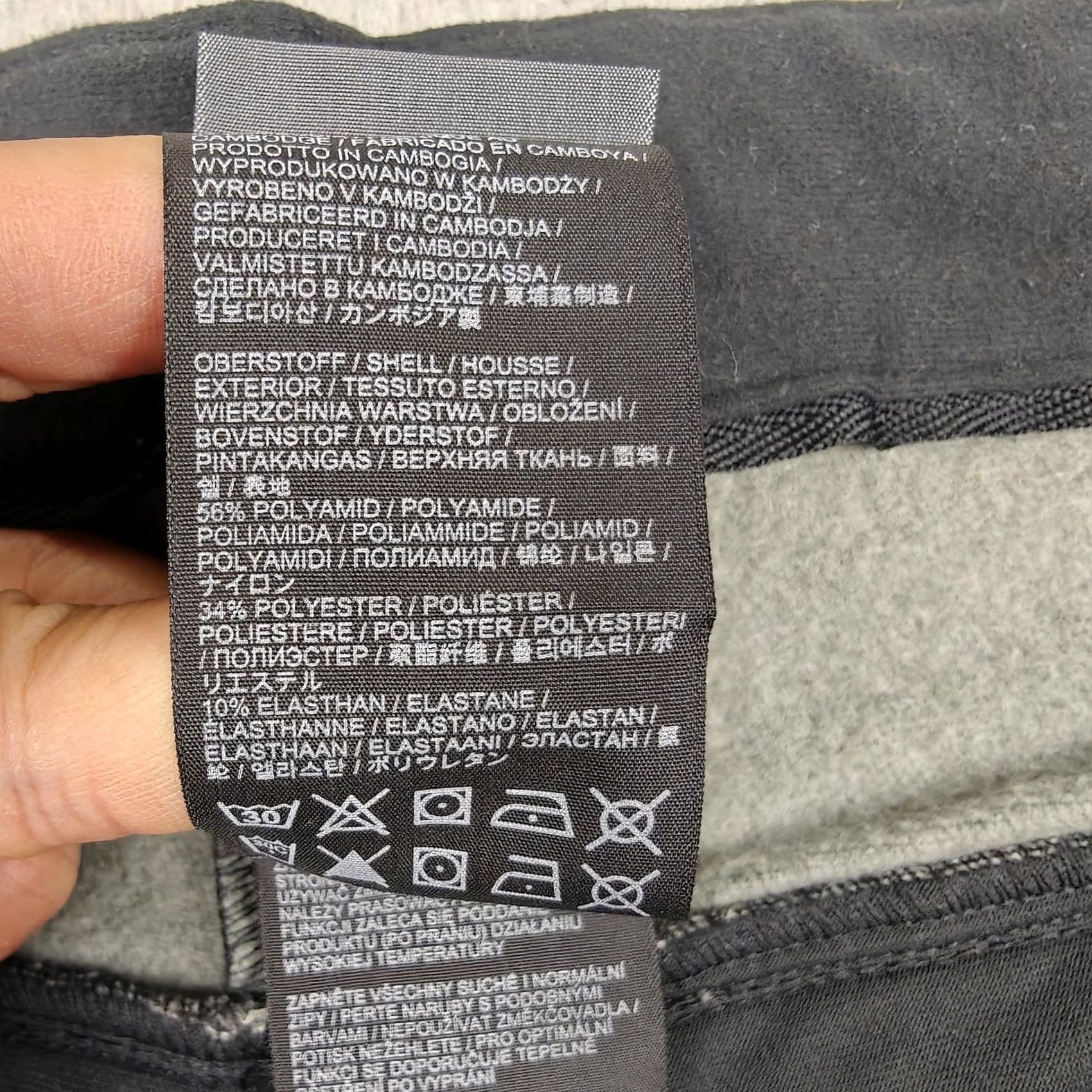 Jack Wolfskin Jack Wolfskin Pants Mens 34 Black Softshell Fleece Lined Hiking FLEXSHIELD Snow Size US 34 / EU 50 - 5 Thumbnail