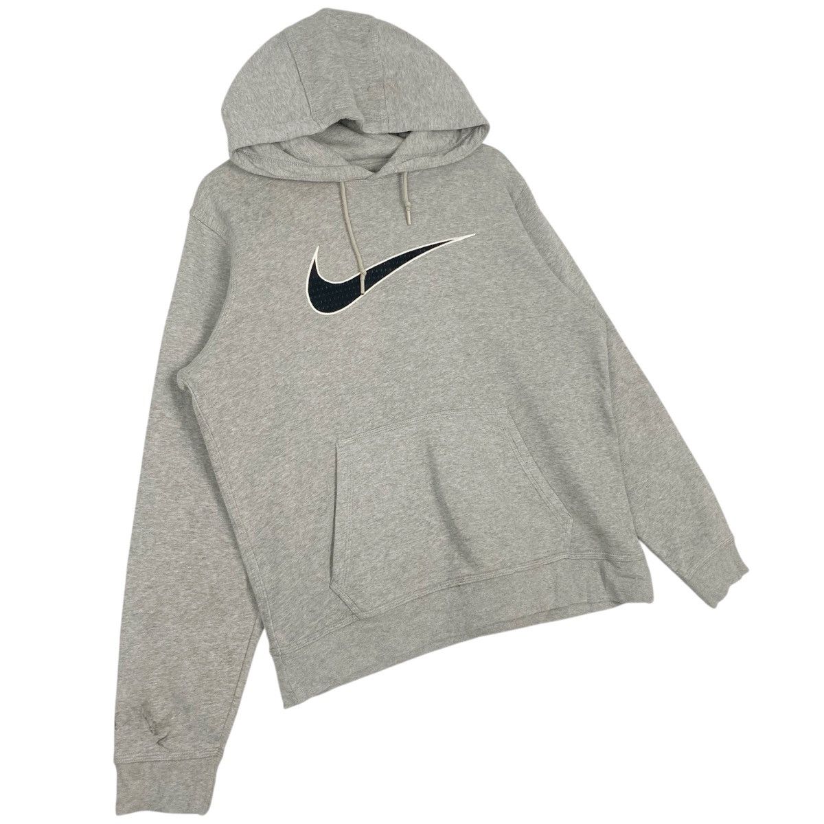 Other Vintage Nike Hoodie Sweater Big Logo Gray Pullover Size M Size US M / EU 48-50 / 2 - 2 Thumbnail