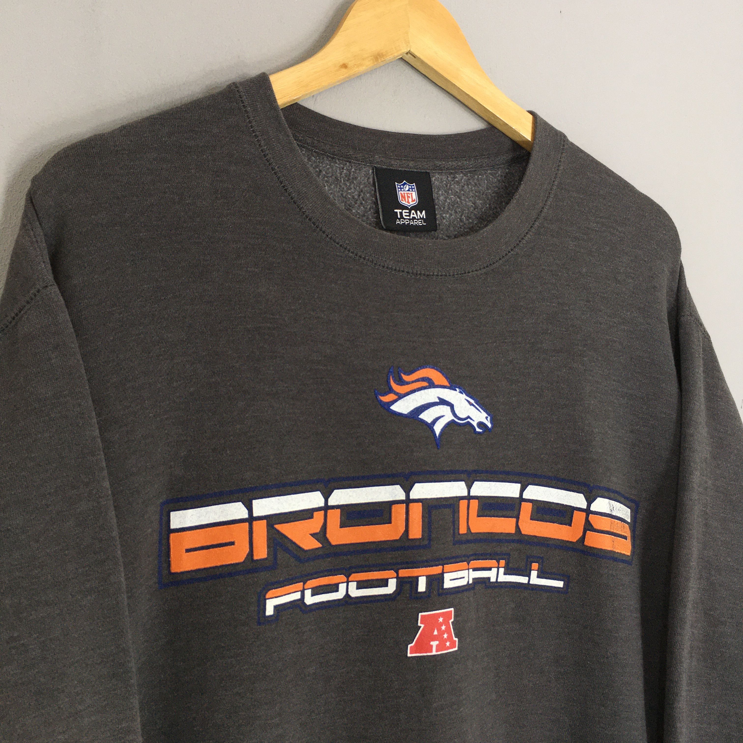 NFL × Vintage Vintage Y2K Denver Broncos NFL Sweatshirt XLarge Size US XL / EU 56 / 4 - 3 Thumbnail