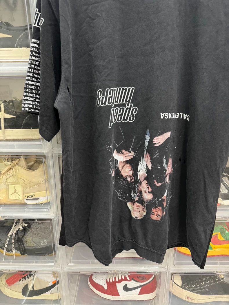 Balenciaga Balenciaga SS22 Logo Lettering Speed Hunter Printed Invert Size US L / EU 52-54 / 3 - 2 Thumbnail